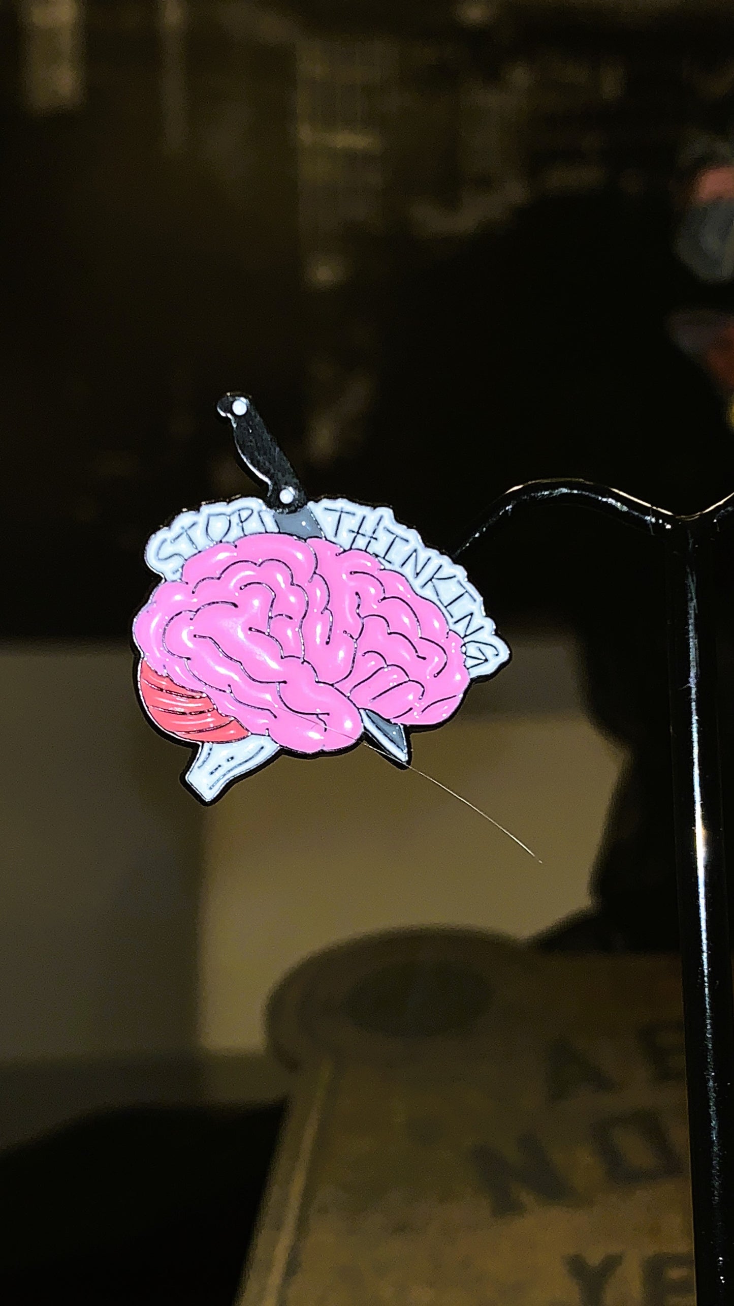 🧠❤️ Set “Mind & Heart” | Pack de 4 Pins Anatómicos Cerebro y Corazón | Ed. Limitada – Stop Thinking / Feel It