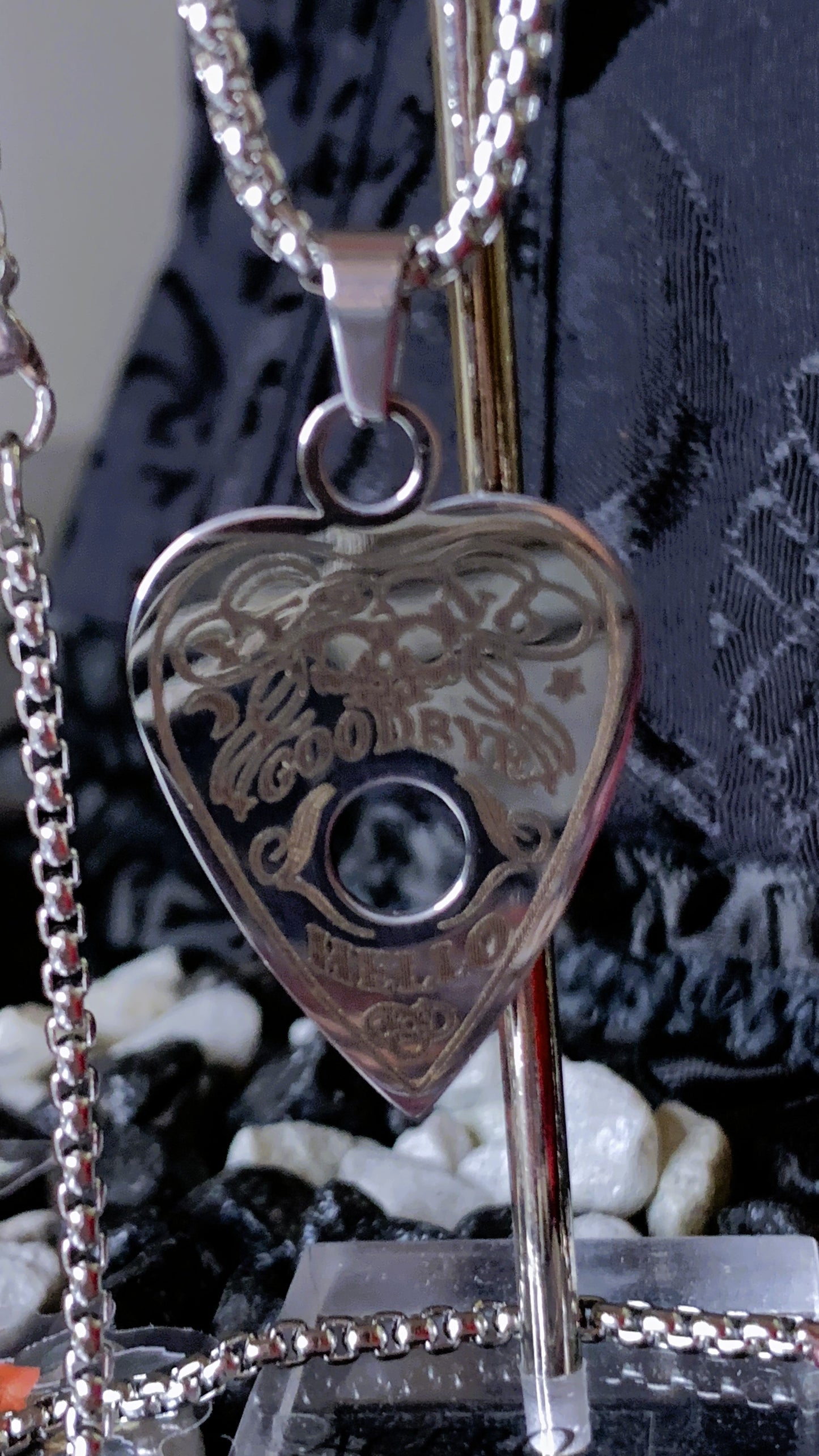 🔮 Pack Gótico “Spirit Whisper” | Gothic Ouija & Skeleton Jewelry Set – Dark Anatomy Halloween Edition 🕸️ | 1:1 Limited Edition