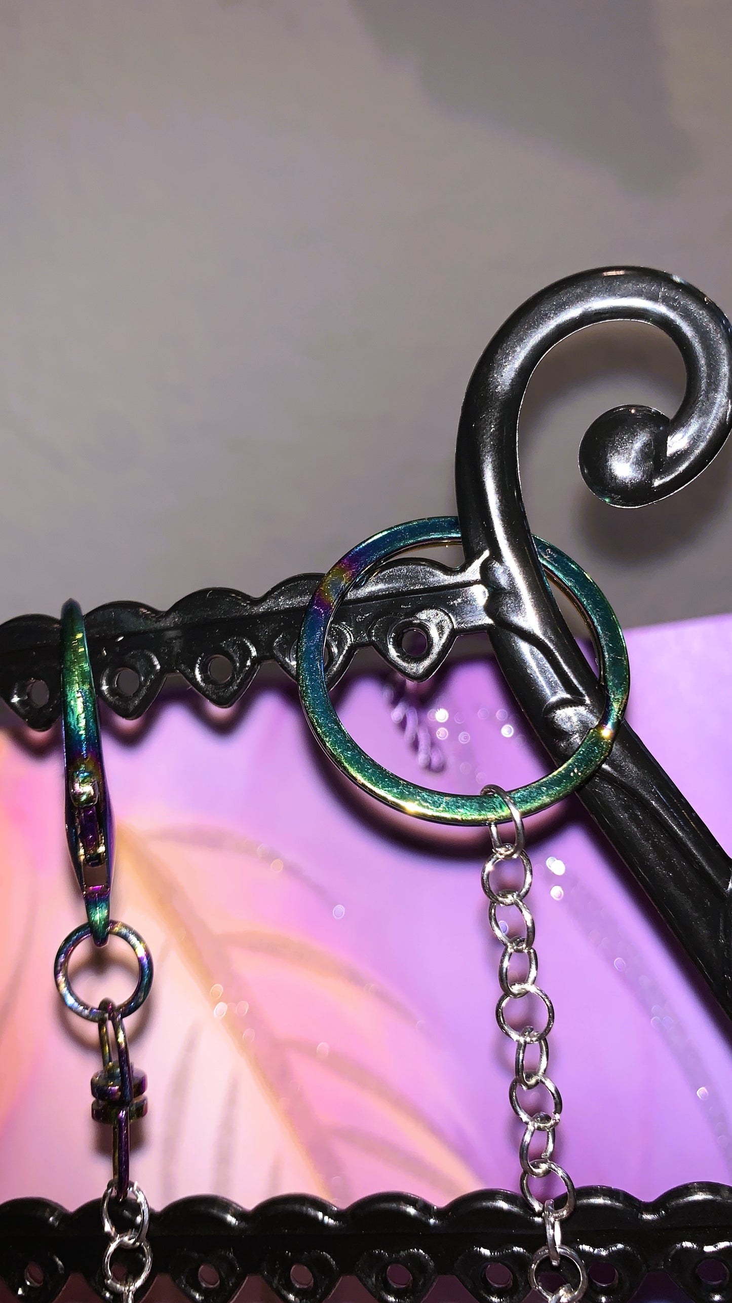 🐩 Llavero Perrito Caniche Kawaii | Kawaii Poodle Keychain – Cute Glitter Edition ✨🌈 | Limited Release