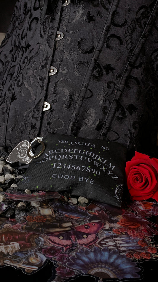 Monedero “Ouija Noir” | Gothic Ouija Coin Purse – Dark Anatomy Halloween Edition 🔮 | 1:1 Limited Edition