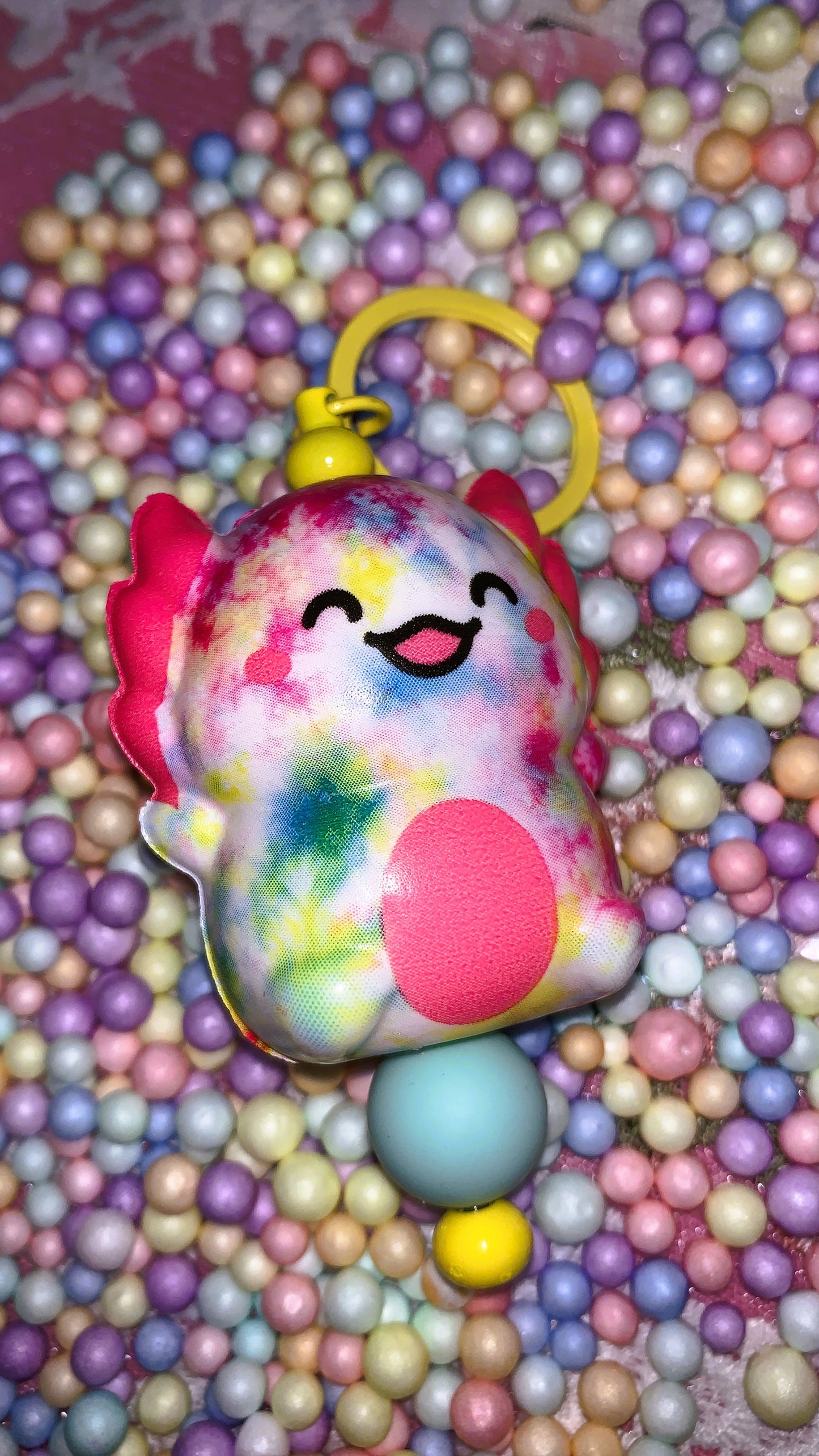 🩷 Llavero Ajolote Squishy | Axolotl Squishy Keychain – Cute Kawaii Antistress Edition 🌈✨ | Limited Colors