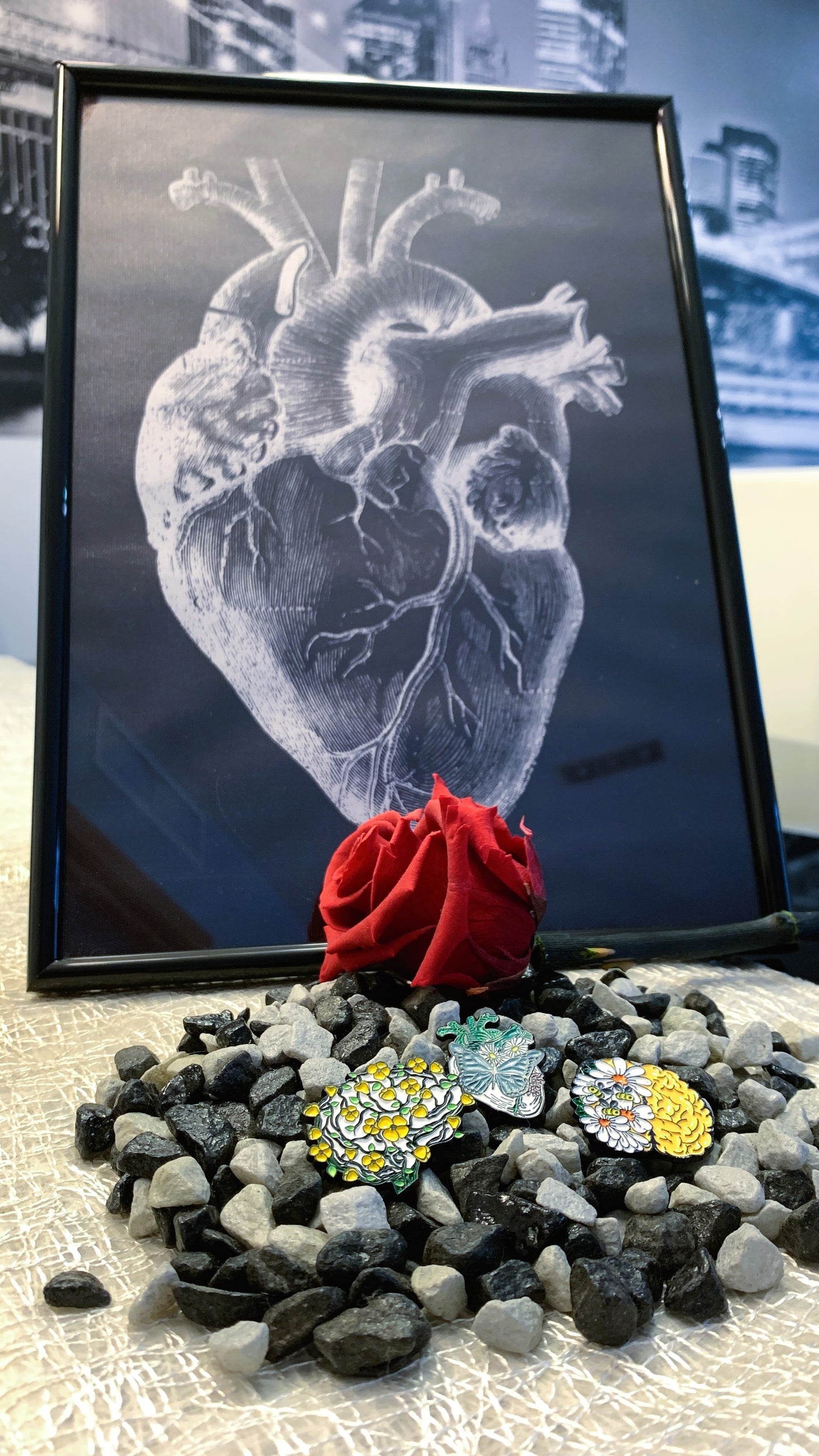 Set de 3 Pins Anatómicos “Floral Anatomy” | Surreal Anatomy Pin Set 1:1 Limited Edition