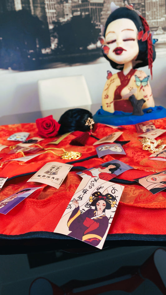 Vintage Japanisches Sticker-Set (25 Stück) – Retro Japanische Kunstaufkleber | Einzigartiges Geschenk für Sammler &amp; Journalisten