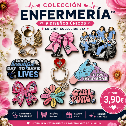 Pins de Enfermería | Nursing Enamel Pin Collection – Limited 1:1 Edition | MedPins