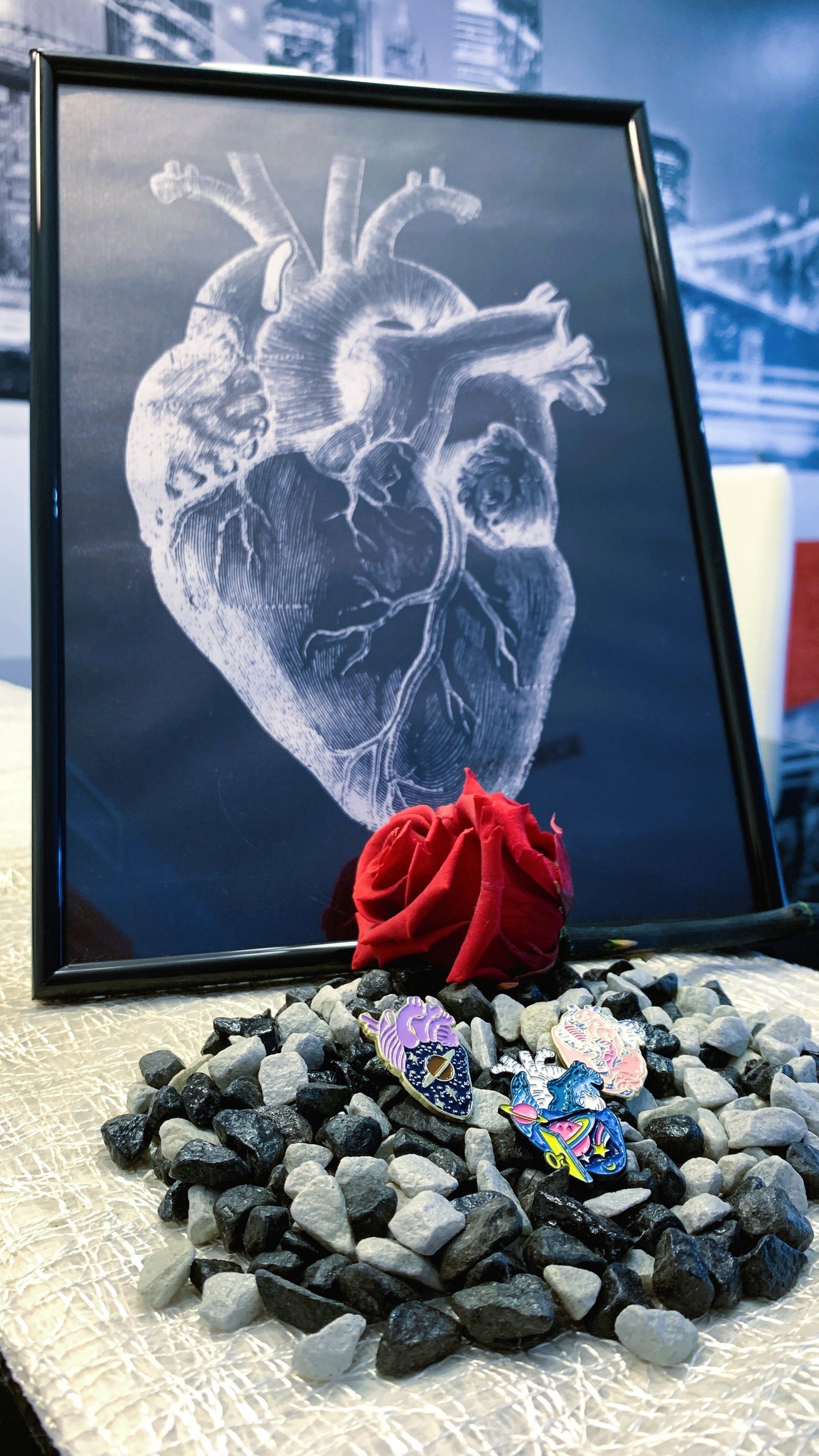 Set de 3 Pins Anatómicos “Celestial Anatomy” | Surreal Anatomy Pin Set 1:1 Limited Edition