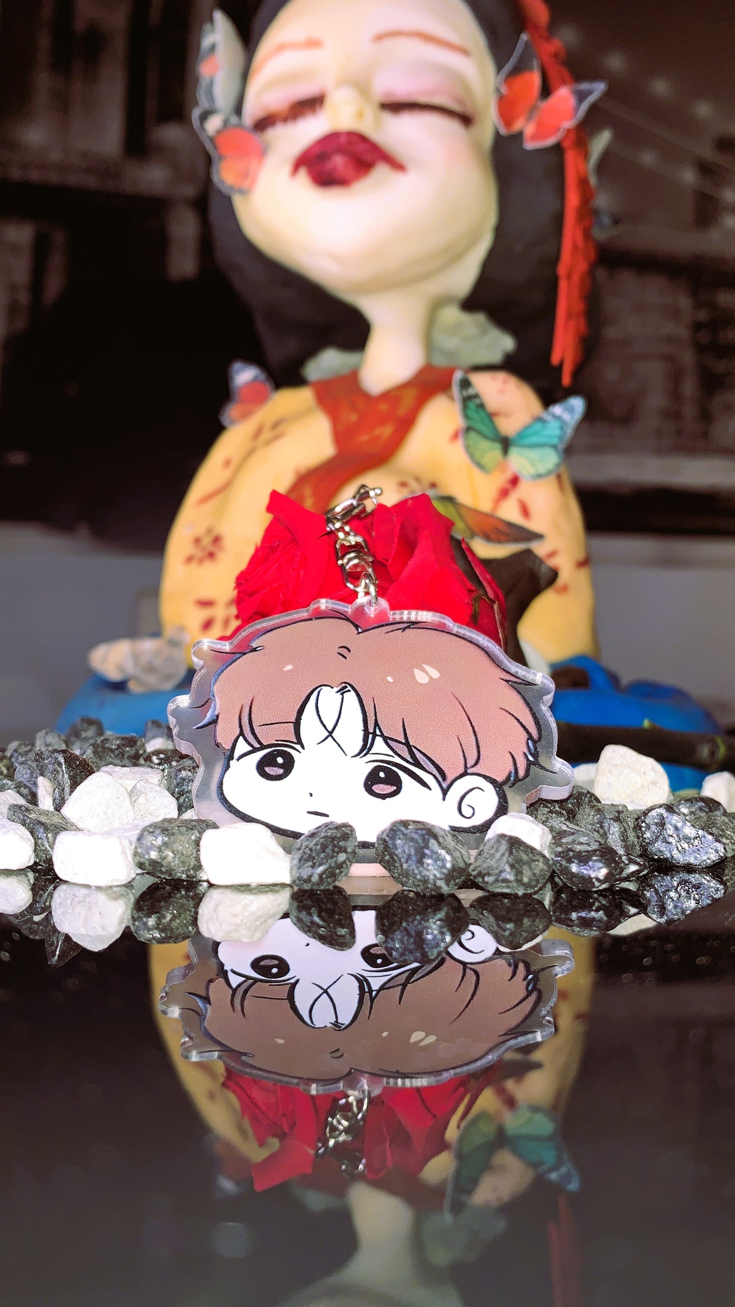 🔥 Llavero “Jinx BL – Kim Dan Chibi” | Acrílico Premium | Merch Yaoi, Webtoon & Manhwa 💗✨