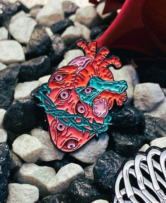 Pins “Órganos Vitales” | Vital Organs Enamel Pin Collection – Limited 1:1 Edition | MedPins