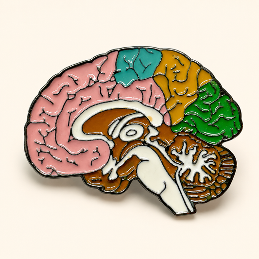 Colección de pins de cerebro y neurociencia MedPins
