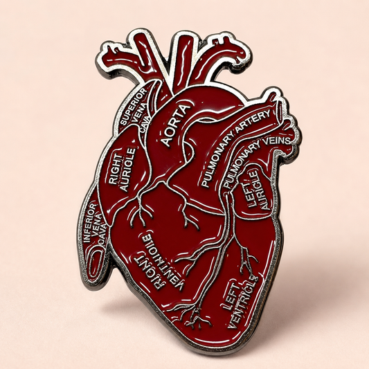 Colección completa de pins MedPins de medicina y anatomía