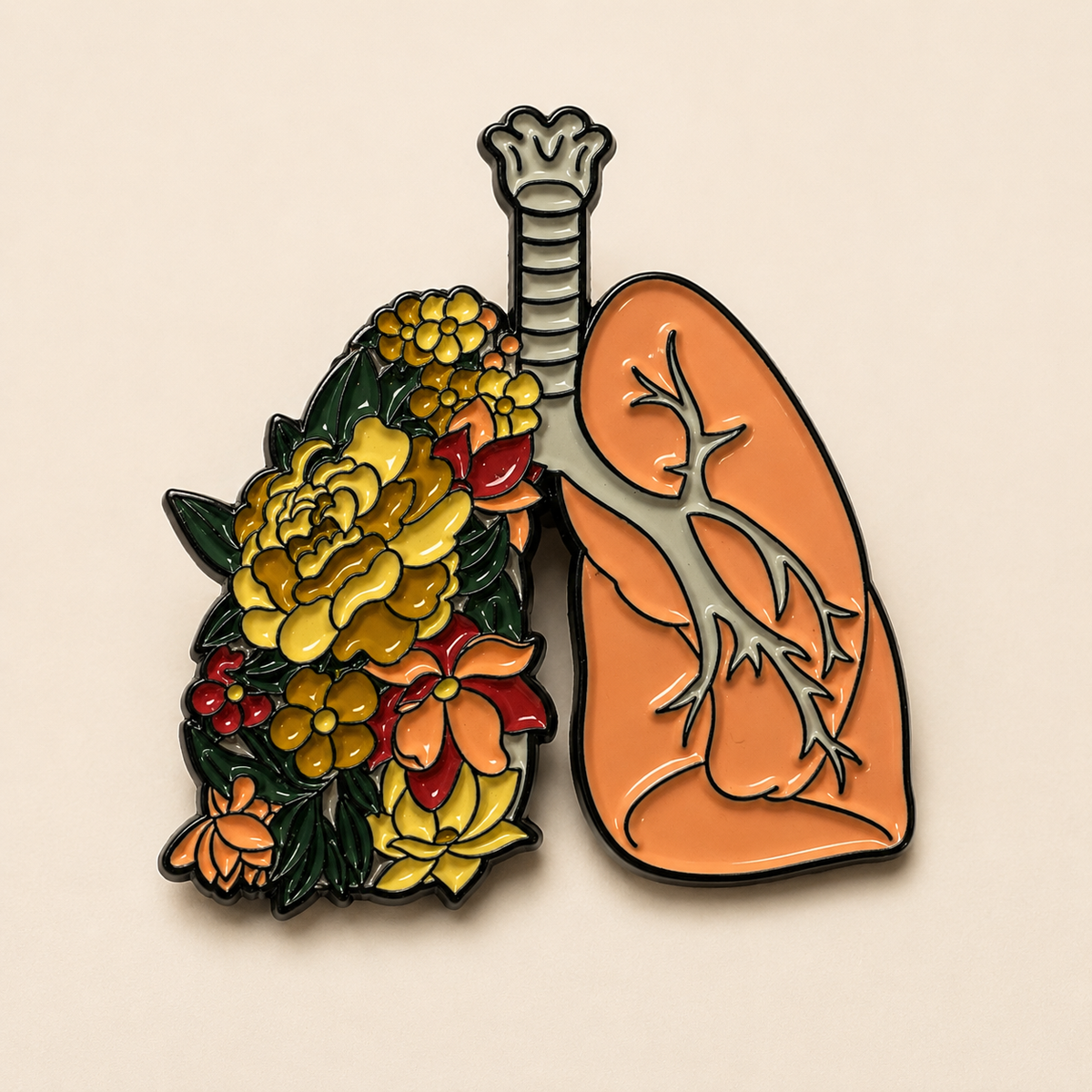 Colección de pins de órganos y anatomía MedPins
