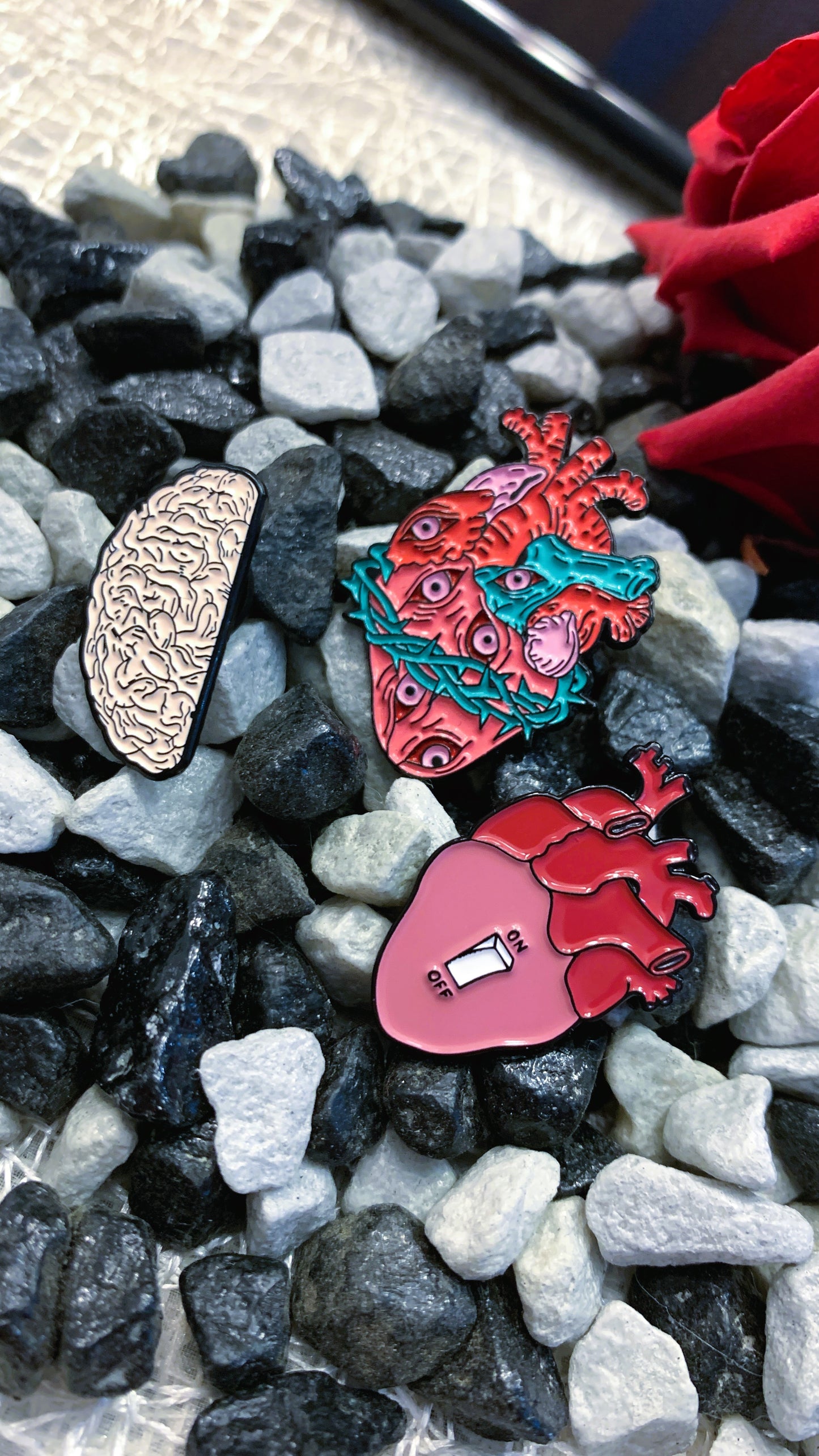 Pins „Innere Organe“ | Emaille-Pin-Kollektion „Innere Organe“ – Limitierte Auflage (1:1) | MedPins