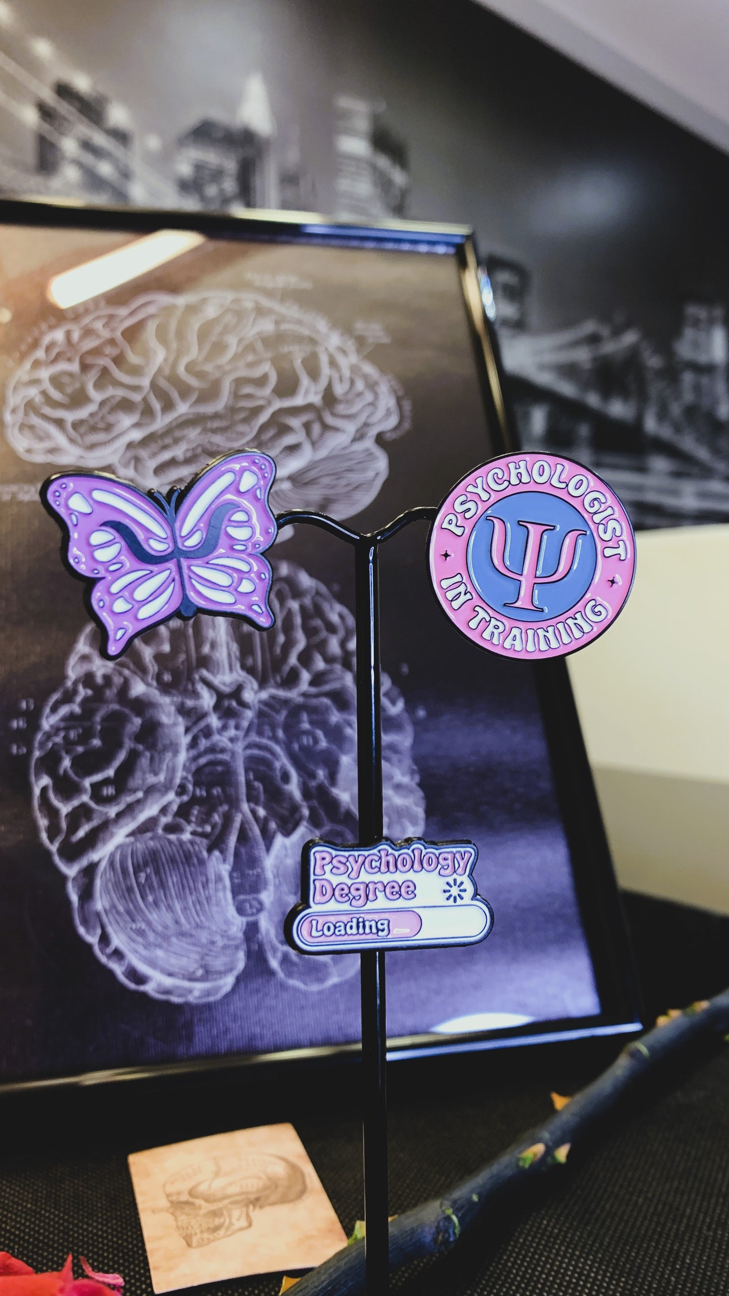 Pins de Psicología | Psychology Enamel Pin Collection | Limited 1:1 Edition | MedPins
