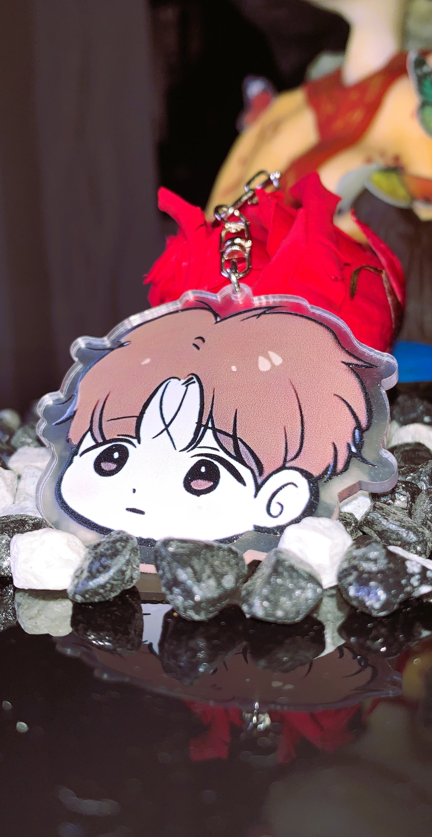 🔥 Llavero “Jinx BL – Kim Dan Chibi” | Acrílico Premium | Merch Yaoi, Webtoon & Manhwa 💗✨