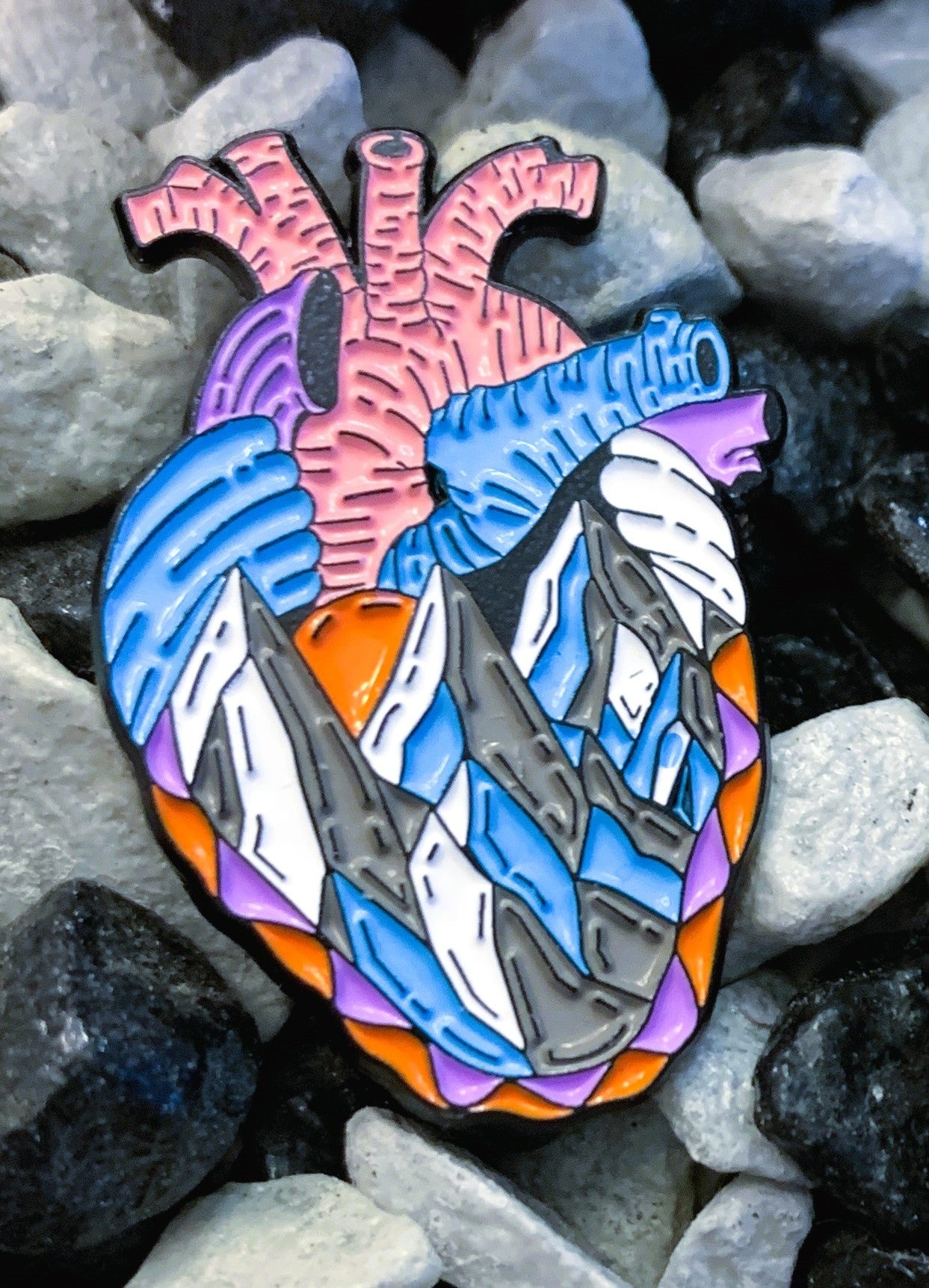 Pins „Innere Organe“ | Emaille-Pin-Kollektion „Innere Organe“ – Limitierte Auflage (1:1) | MedPins