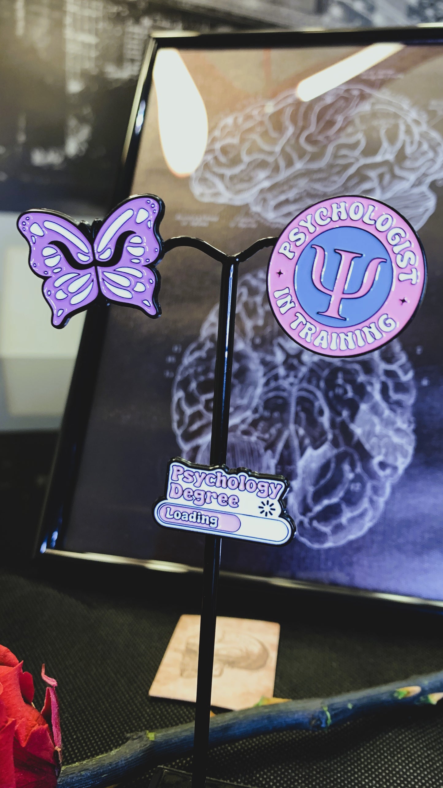 Pins de Psicología | Psychology Enamel Pin Collection | Limited 1:1 Edition | MedPins