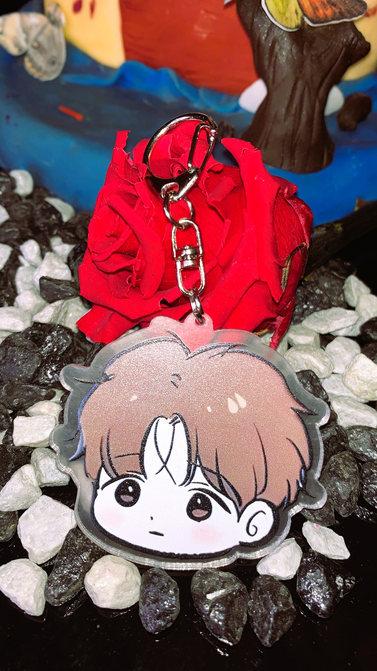 🔥 Llavero “Jinx BL – Kim Dan Chibi” | Acrílico Premium | Merch Yaoi, Webtoon & Manhwa 💗✨