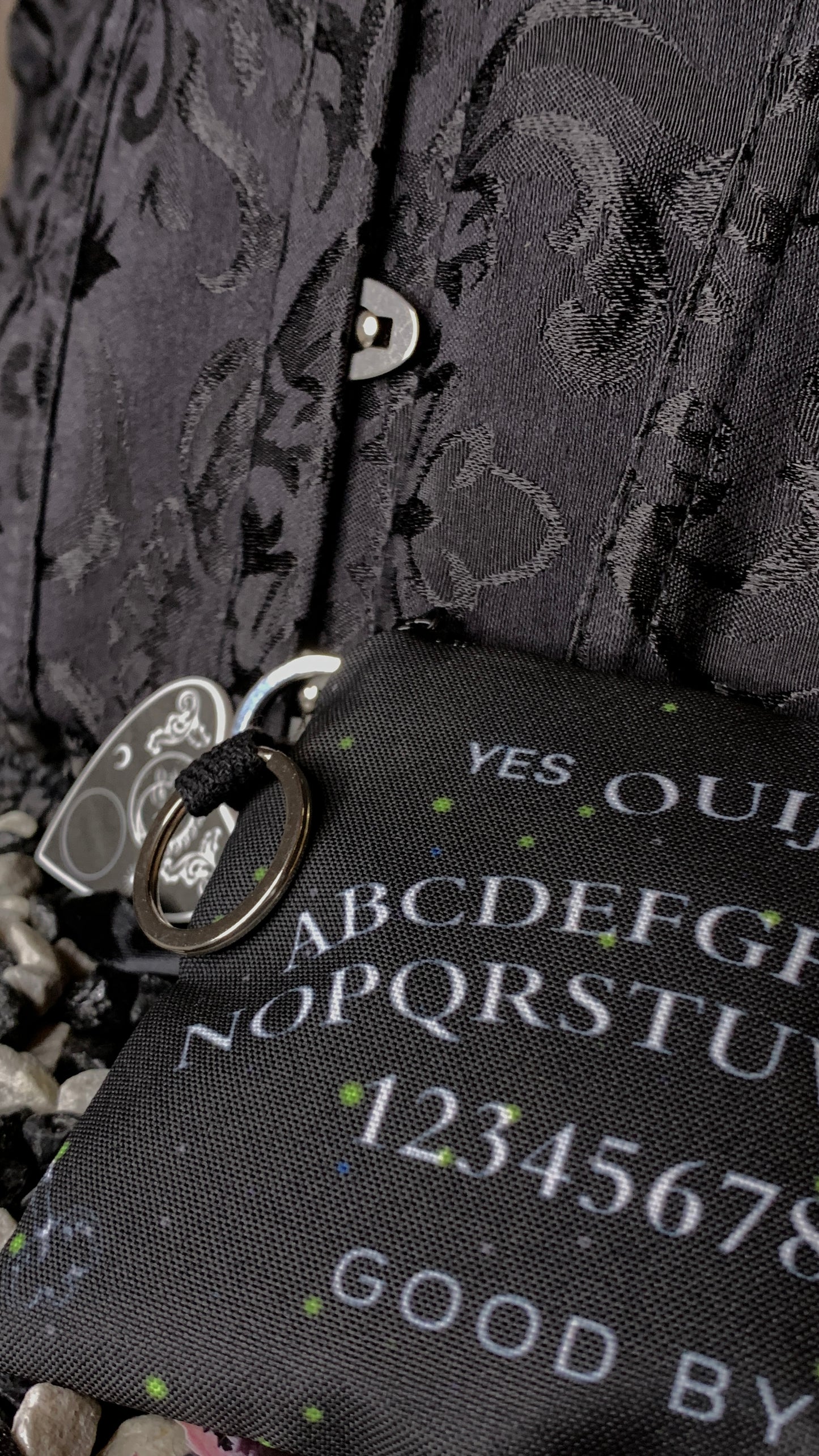 Monedero “Ouija Noir” | Gothic Ouija Coin Purse – Dark Anatomy Halloween Edition 🔮 | 1:1 Limited Edition