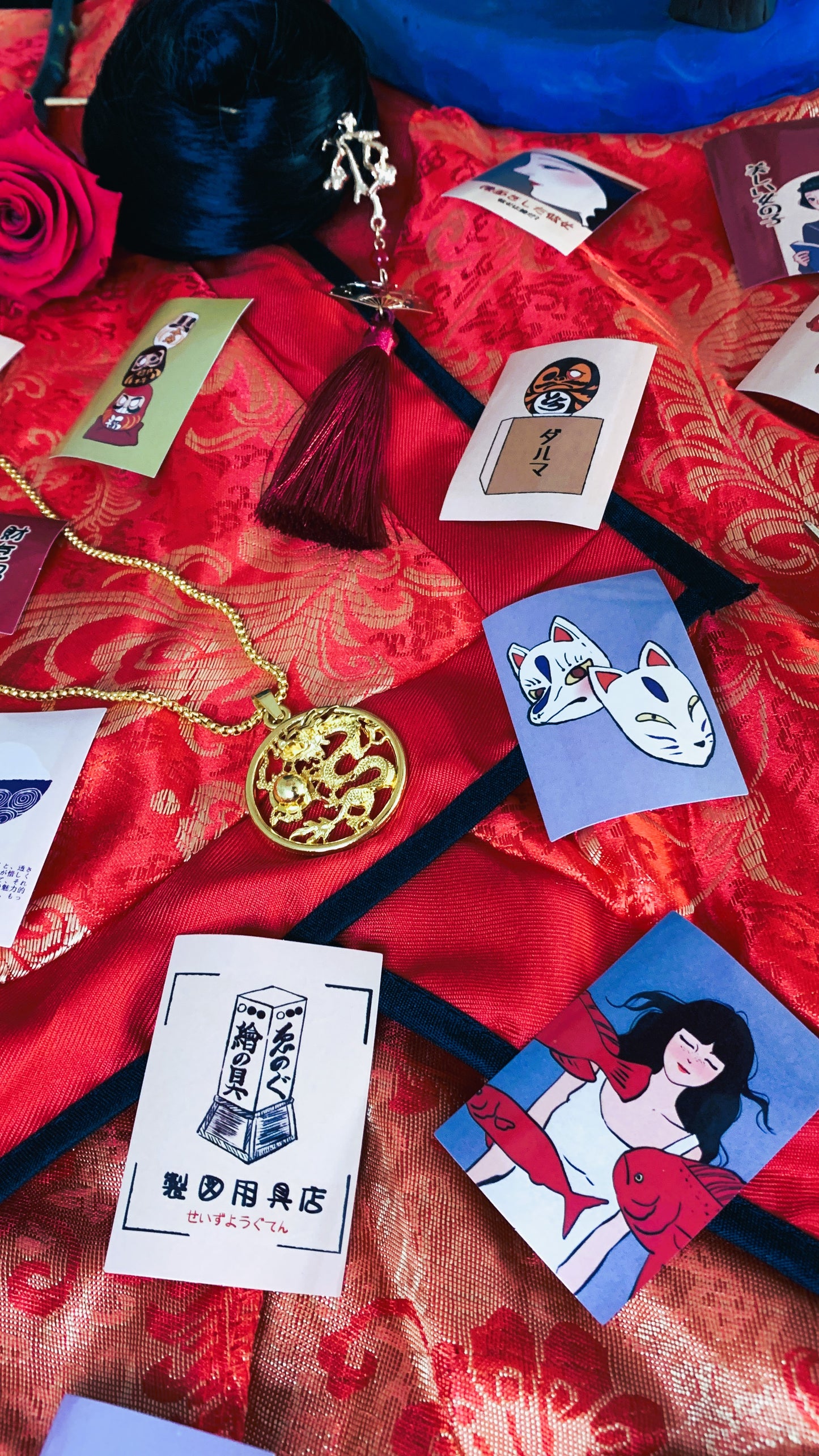 Vintage Japanisches Sticker-Set (25 Stück) – Retro Japanische Kunstaufkleber | Einzigartiges Geschenk für Sammler &amp; Journalisten