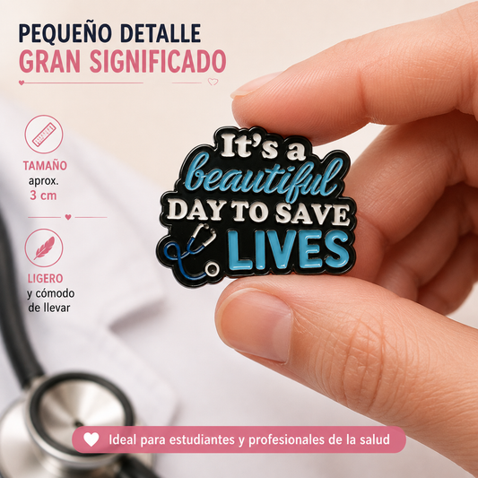 Colección de pins de símbolos médicos premium MedPins