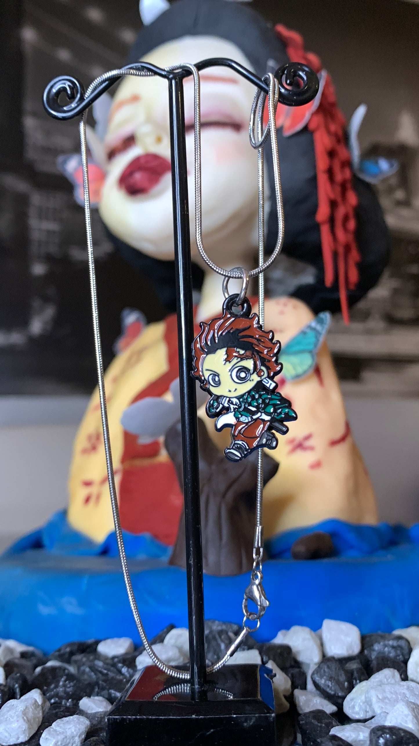 Colgante Tanjiro Kamado – Collar Demon Slayer Joyería Anime | Edición Limitada Regalo Otaku