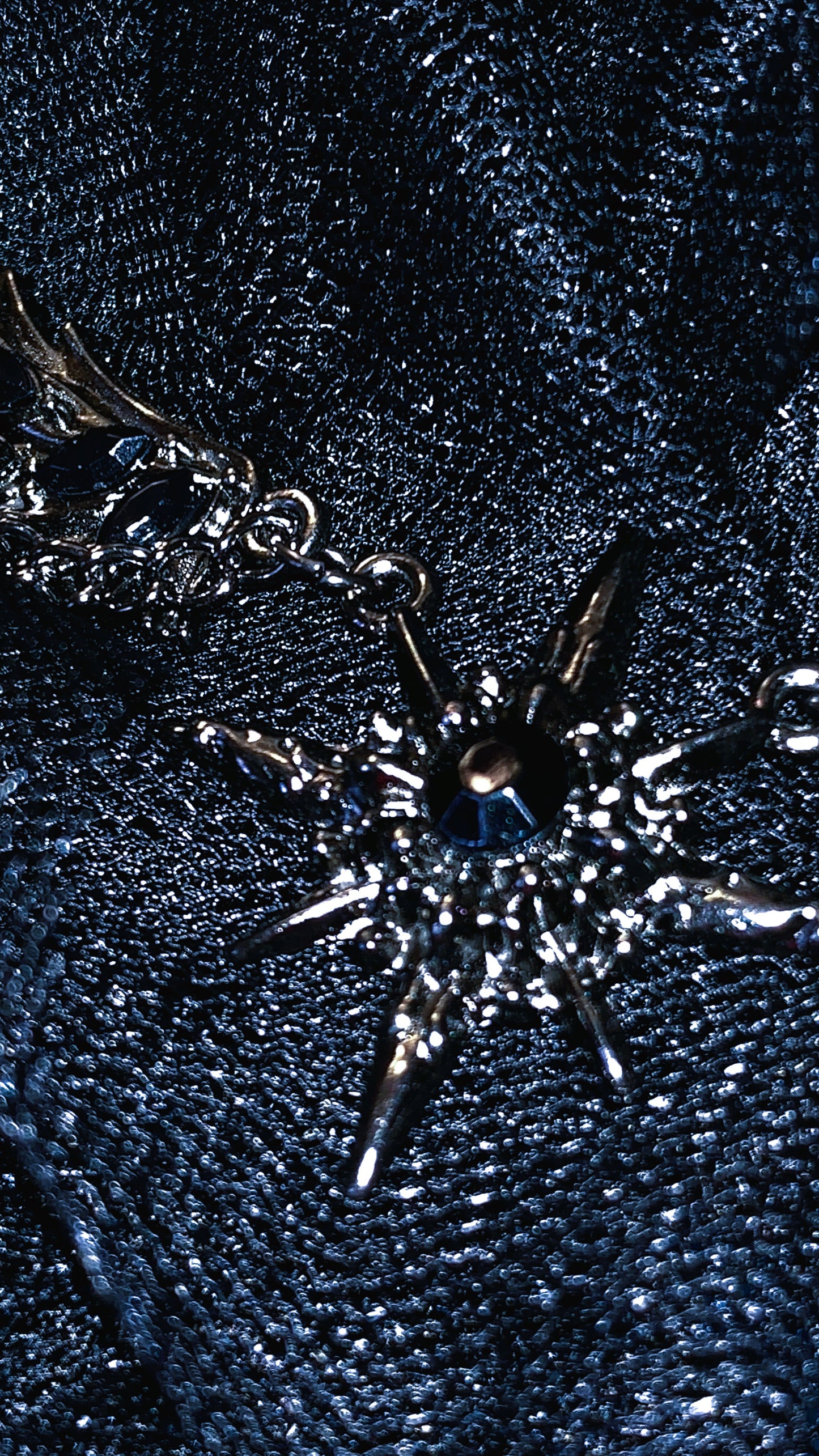 ✨ Choker Estrella Negra “Celestial Cross Deluxe” | Gothic Black & Silver Star Choker ⚜️ | Dark Anatomy Jewelry Limited 1:1