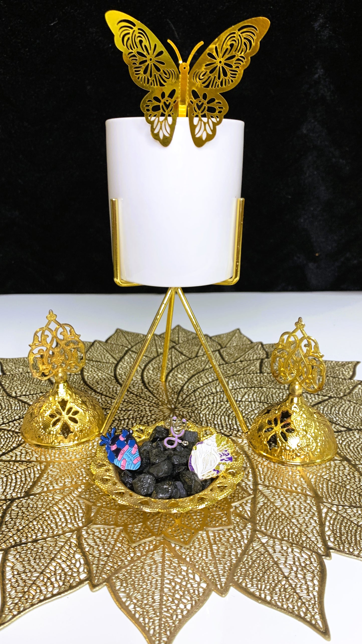 Pack “Divine Anatomy” | Stethoscope + Praying Hands Heart + Blue Veins Heart Enamel Pin Set 1:1 Limited Edition