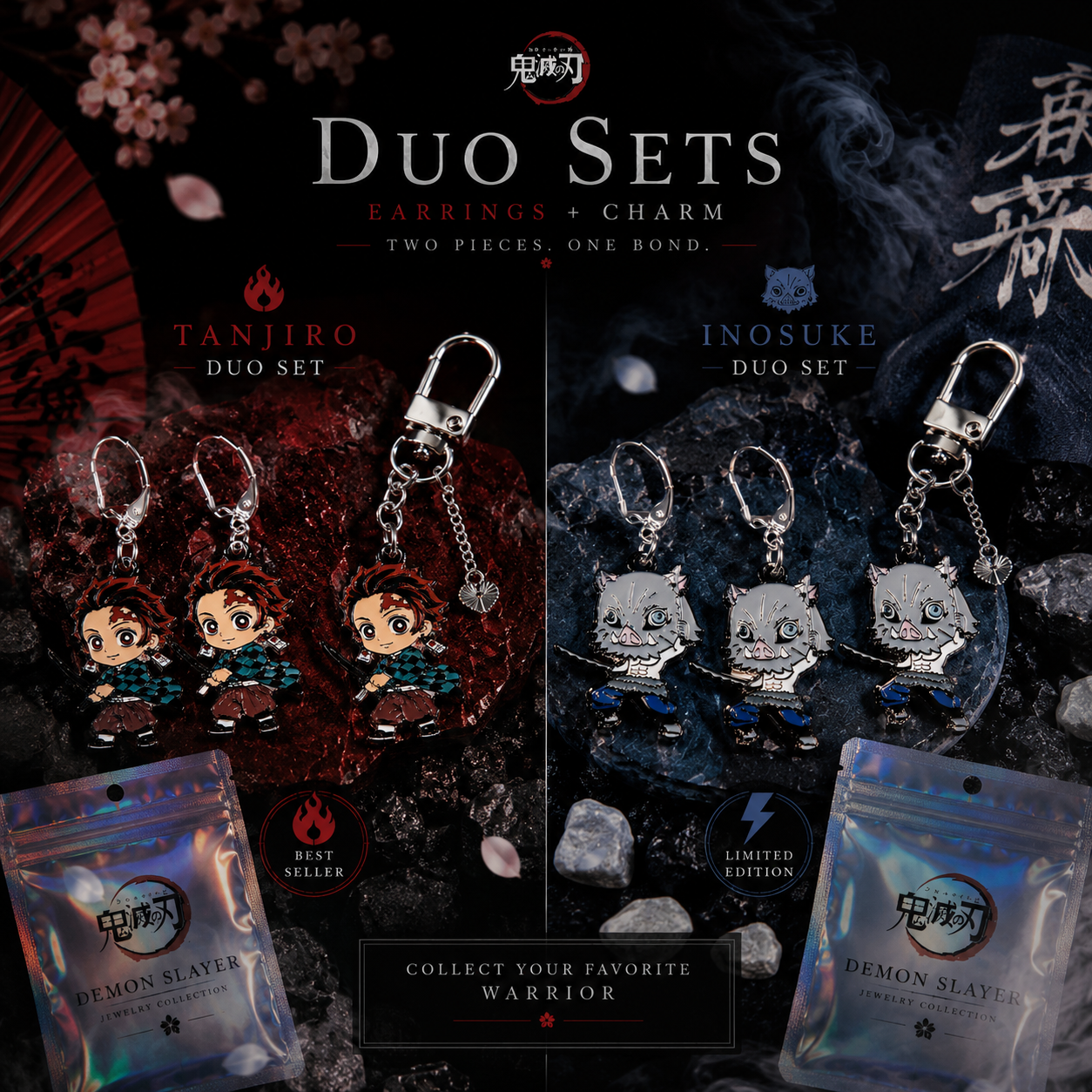 Demon Slayer Jewelry Collection