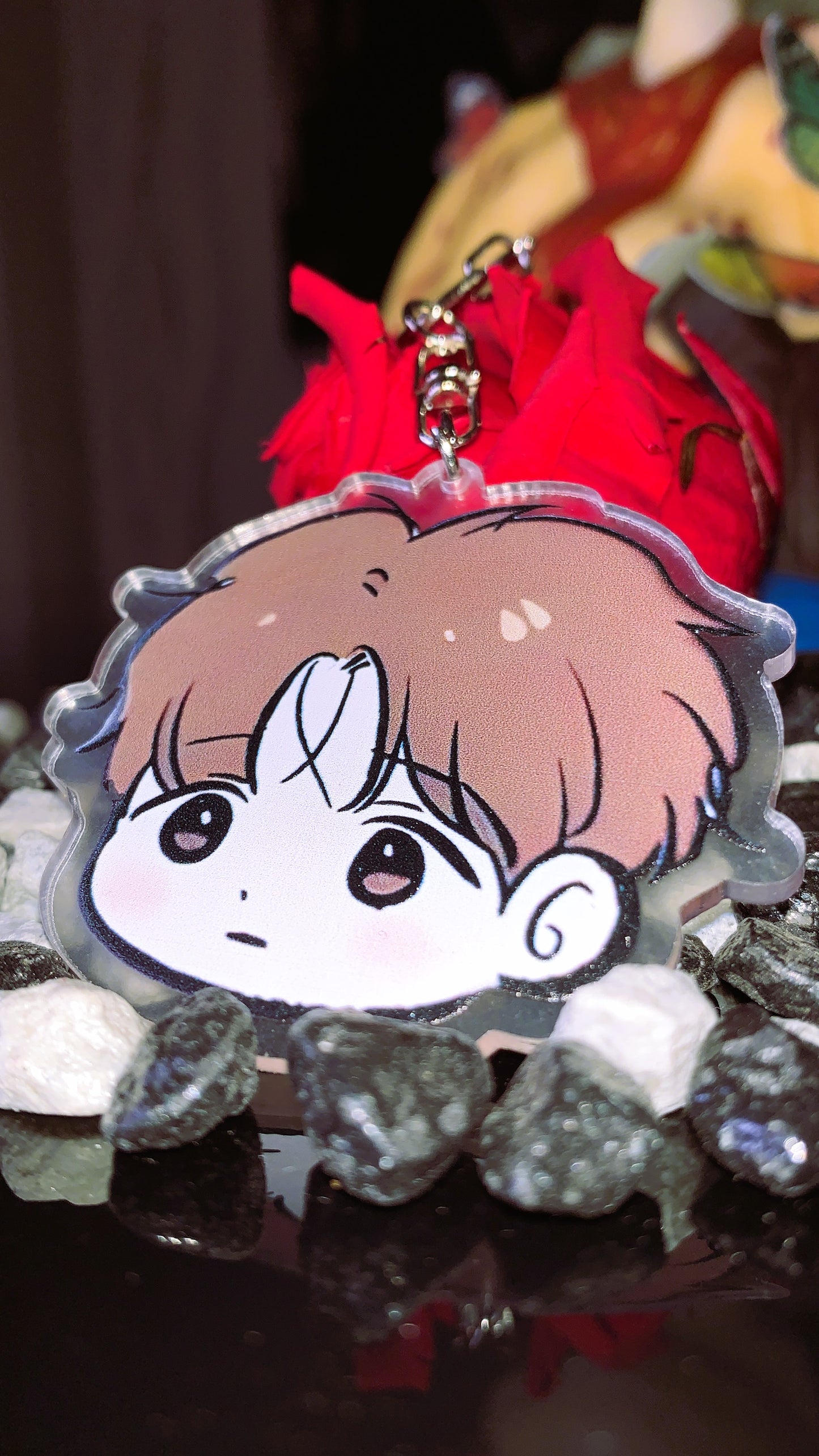 🔥 Llavero “Jinx BL – Kim Dan Chibi” | Acrílico Premium | Merch Yaoi, Webtoon & Manhwa 💗✨