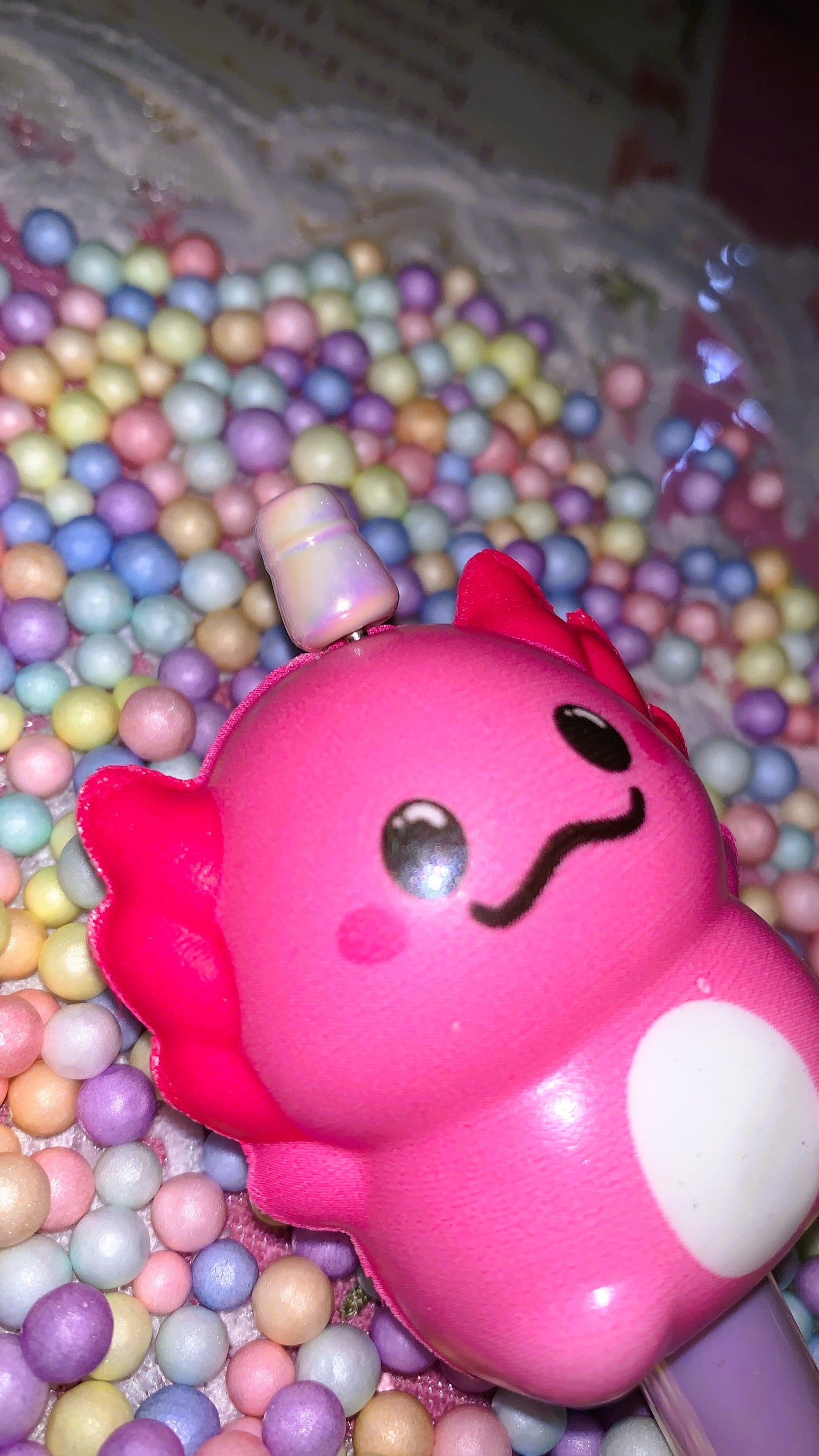 🩷 Bolígrafo Ajolote Squishy | Axolotl Squishy Pen – Cute Kawaii Antistress Edition 🌈✨ | Limited Colors
