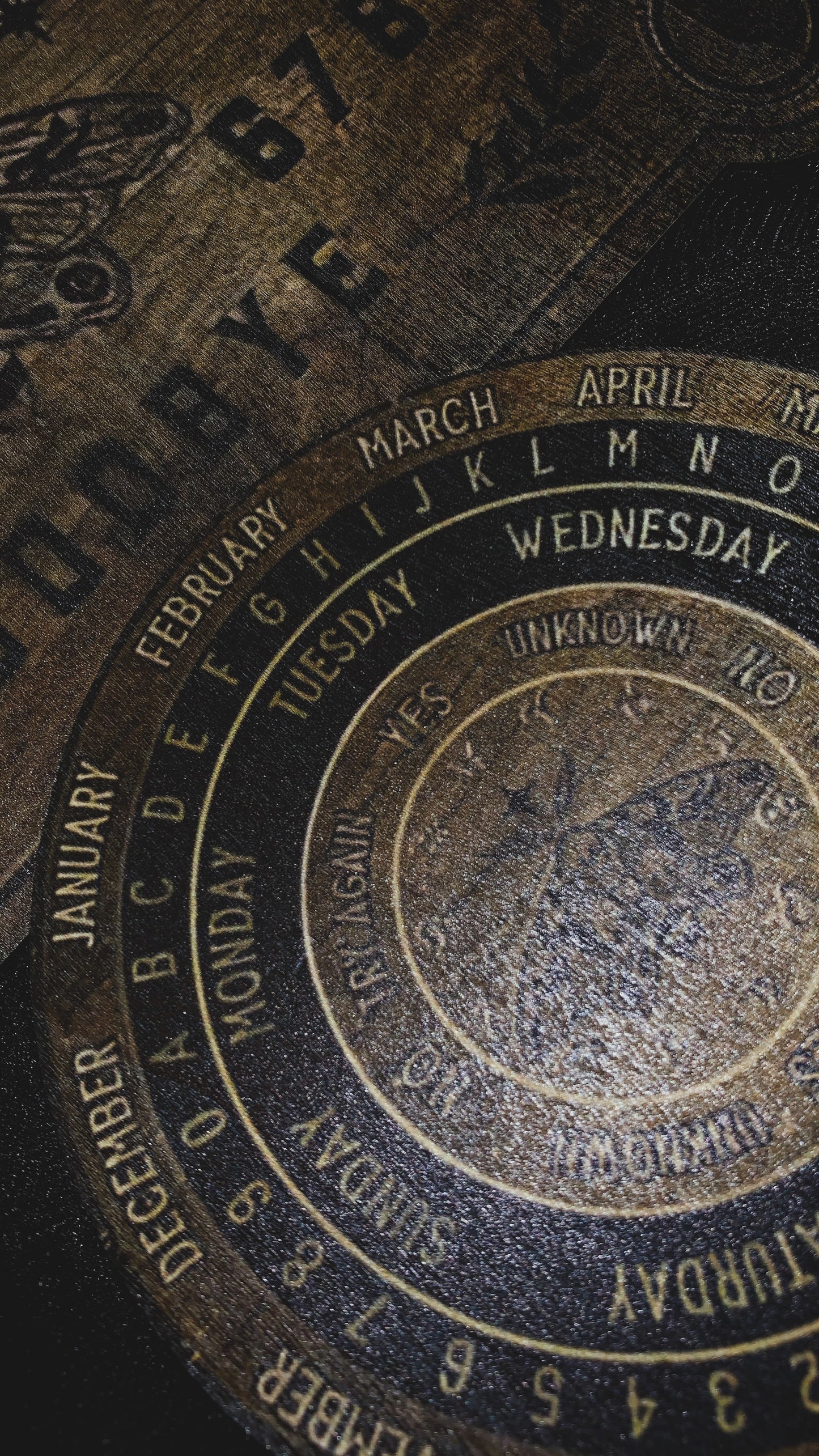 🔮 Planchette “Ouija Spirit Key” | Gothic Ouija Pointer ✝️ | Dark Occult Decoration Limited Edition 1:1