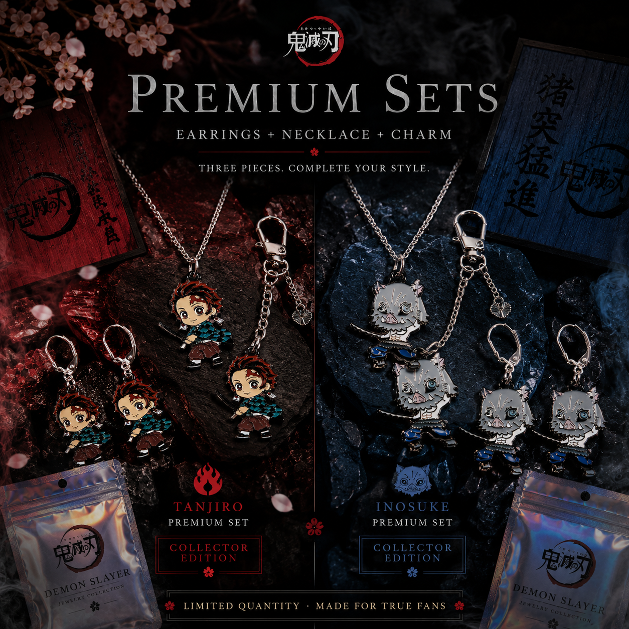 Demon Slayer Jewelry Collection