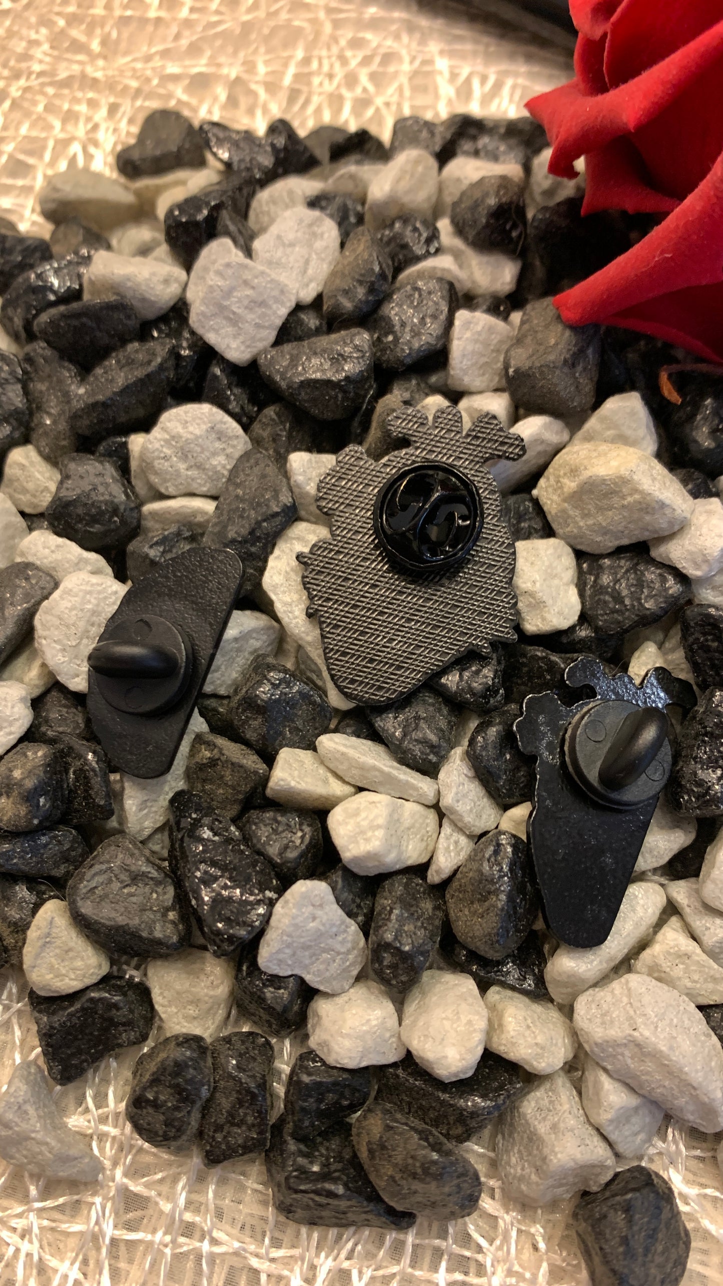 Set de 3 Pins de Anatomía Cerebro & Corazón | Brain & Heart Anatomy Pin Set 1:1 Limited Edition