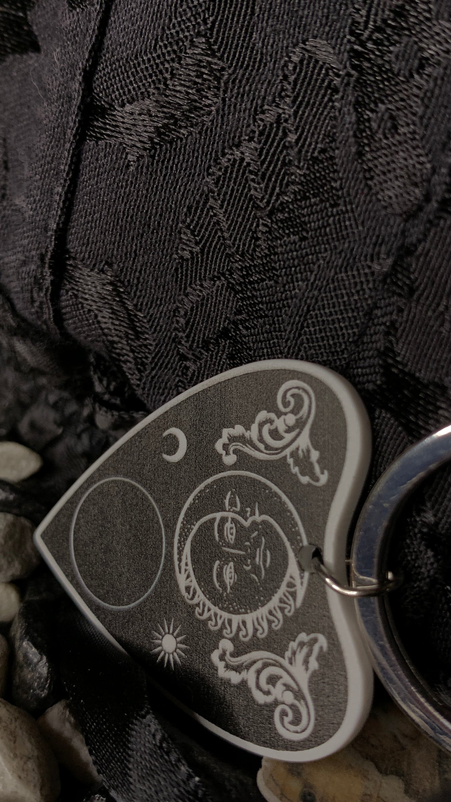 Monedero “Ouija Noir” | Gothic Ouija Coin Purse – Dark Anatomy Halloween Edition 🔮 | 1:1 Limited Edition