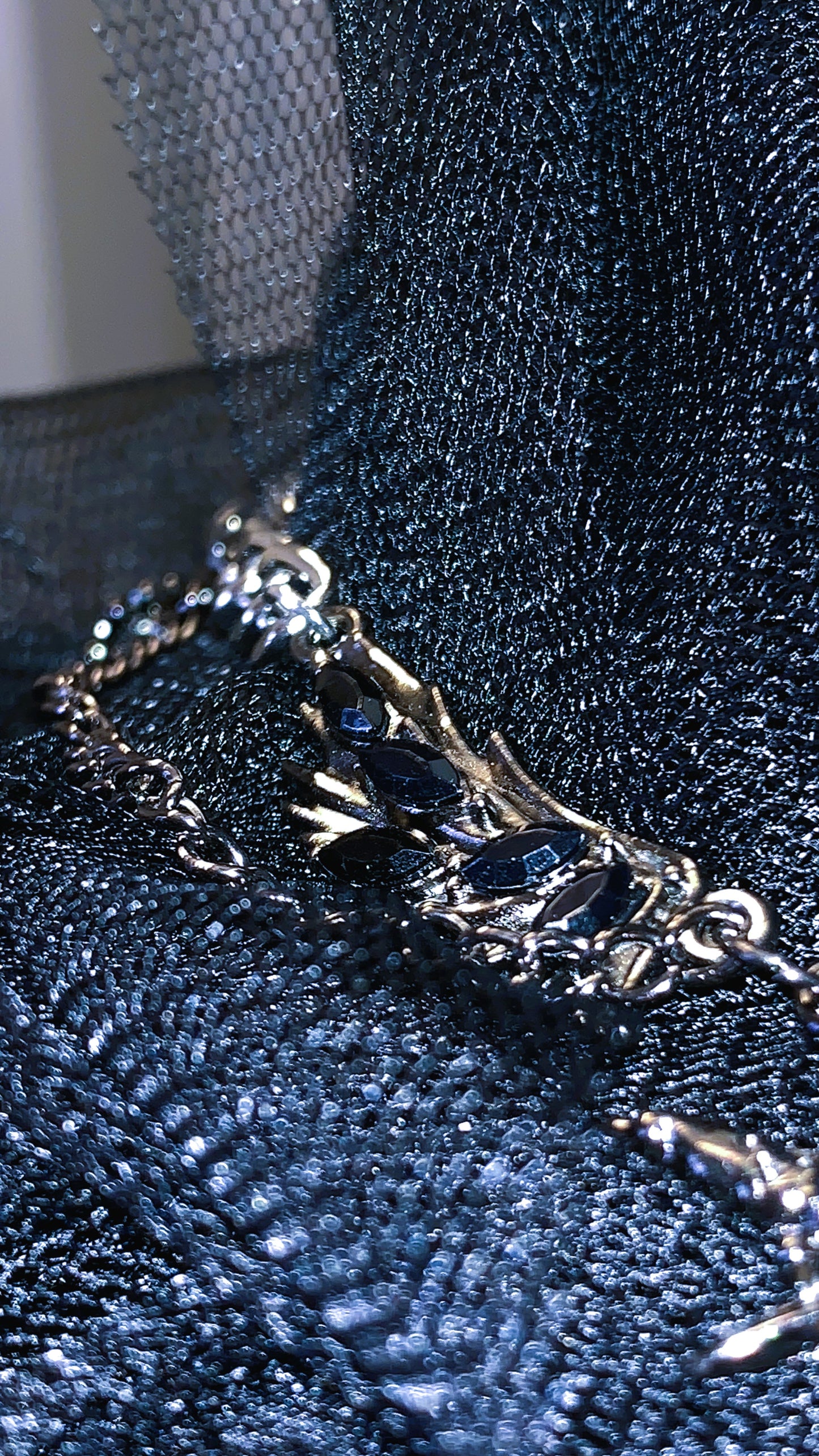 ✨ Choker Estrella Negra “Celestial Cross Deluxe” | Gothic Black & Silver Star Choker ⚜️ | Dark Anatomy Jewelry Limited 1:1