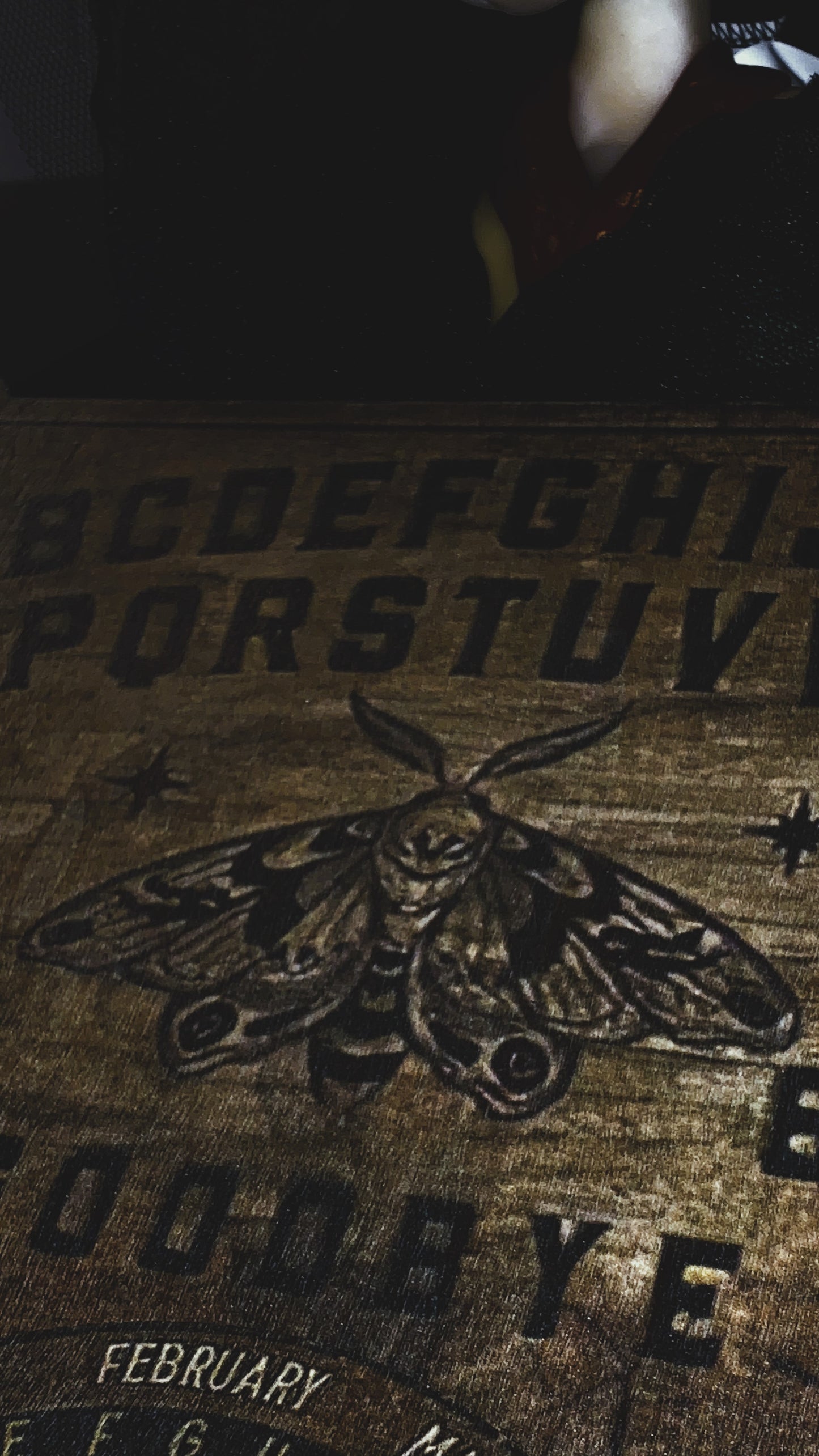 🕯️ Tablero Grande “Ouija Grand Deluxe” | Gothic Ouija Board Wall Art ⚜️ | Dark Occult Home Décor Limited Edition 1:1