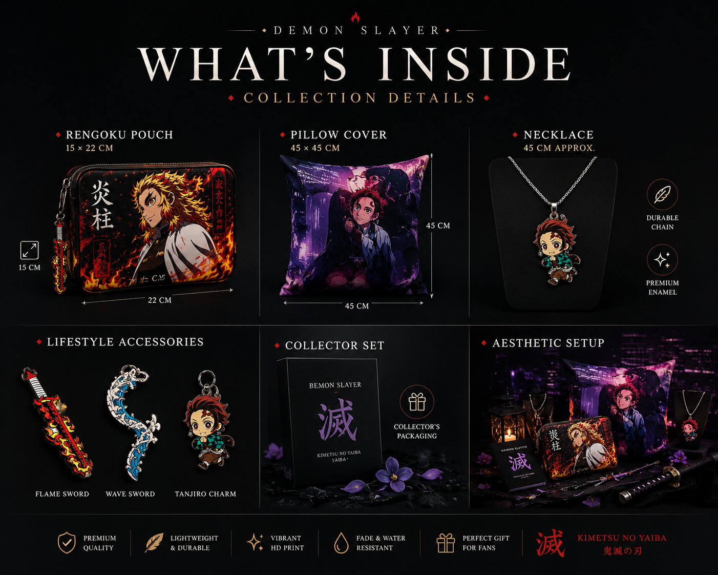 Demon Slayer Aesthetic Collection