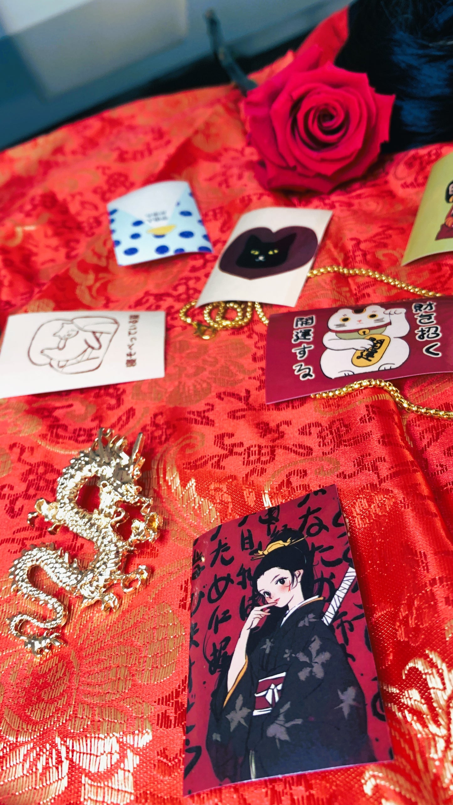 Vintage Japanisches Sticker-Set (25 Stück) – Retro Japanische Kunstaufkleber | Einzigartiges Geschenk für Sammler &amp; Journalisten