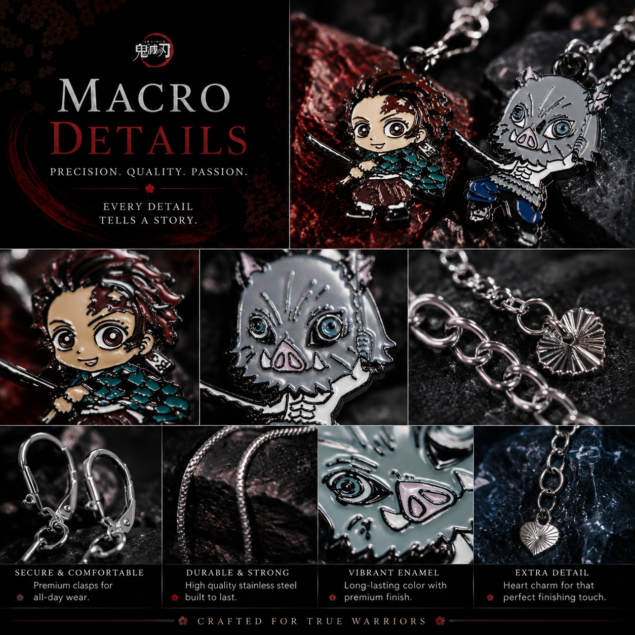 Demon Slayer Jewelry Collection