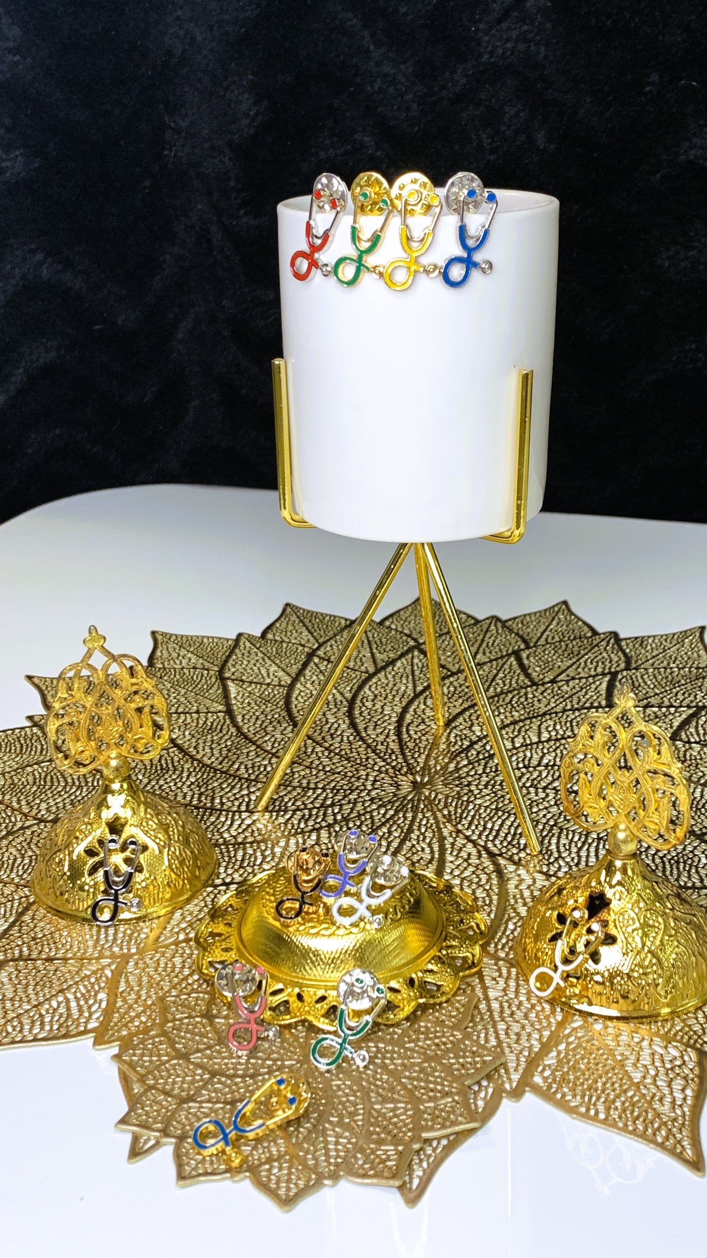 Pins Estetoscopio Clínico | Clinical Stethoscope Enamel Pin Collection | Limited 1:1 Edition Clinical Stethoscope Enamel Pin Collection | Limited 1:1 Edition | MedPins