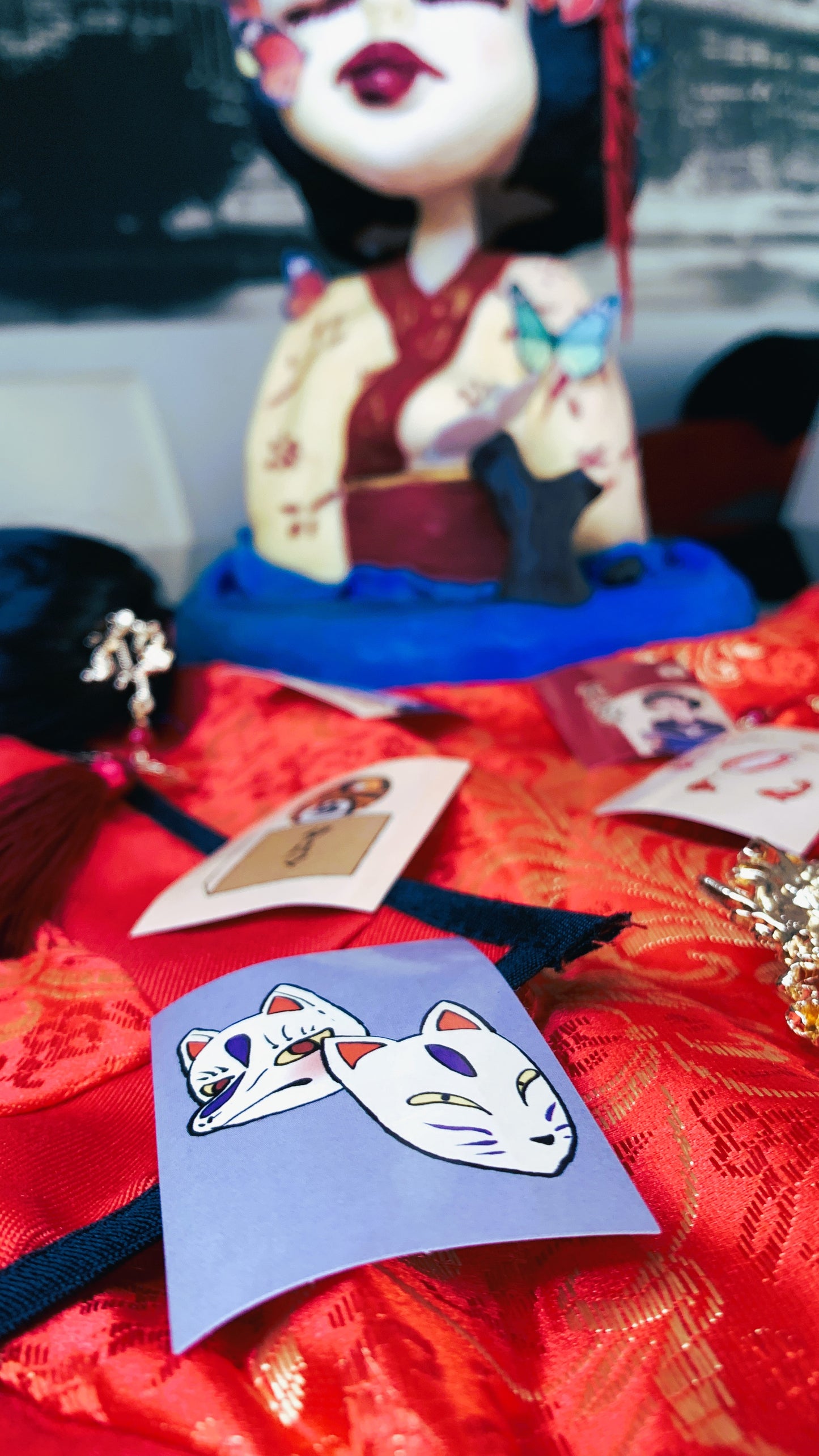 Vintage Japanisches Sticker-Set (25 Stück) – Retro Japanische Kunstaufkleber | Einzigartiges Geschenk für Sammler &amp; Journalisten