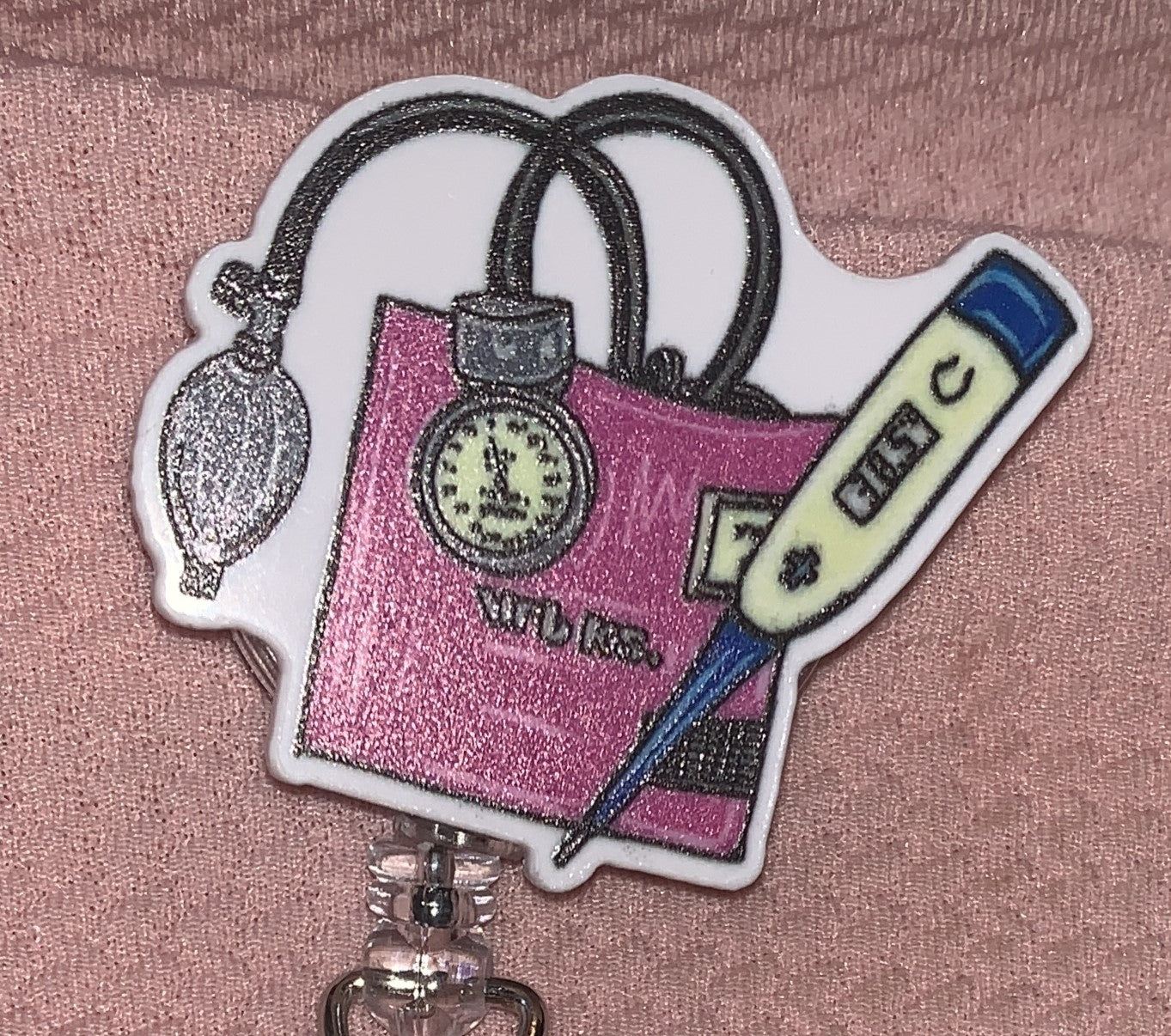 Healthcare Credentials Holder | Healthcare Identity Badge Reels Collection – Limited 1:1 Edition | MedPins