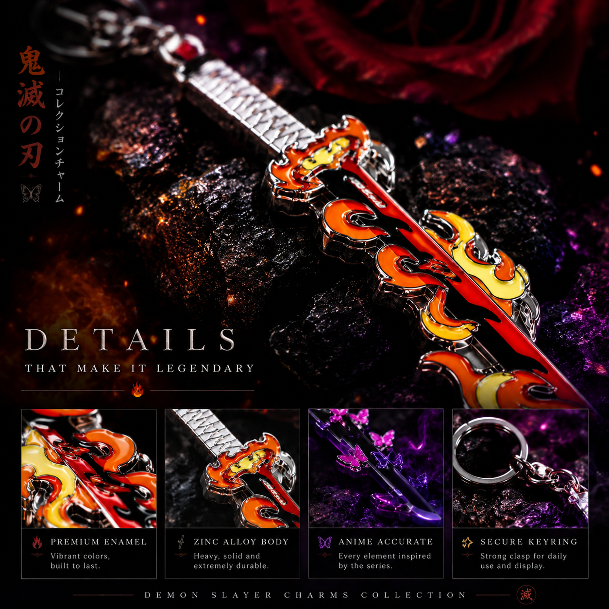 Demon Slayer Charms Collection
