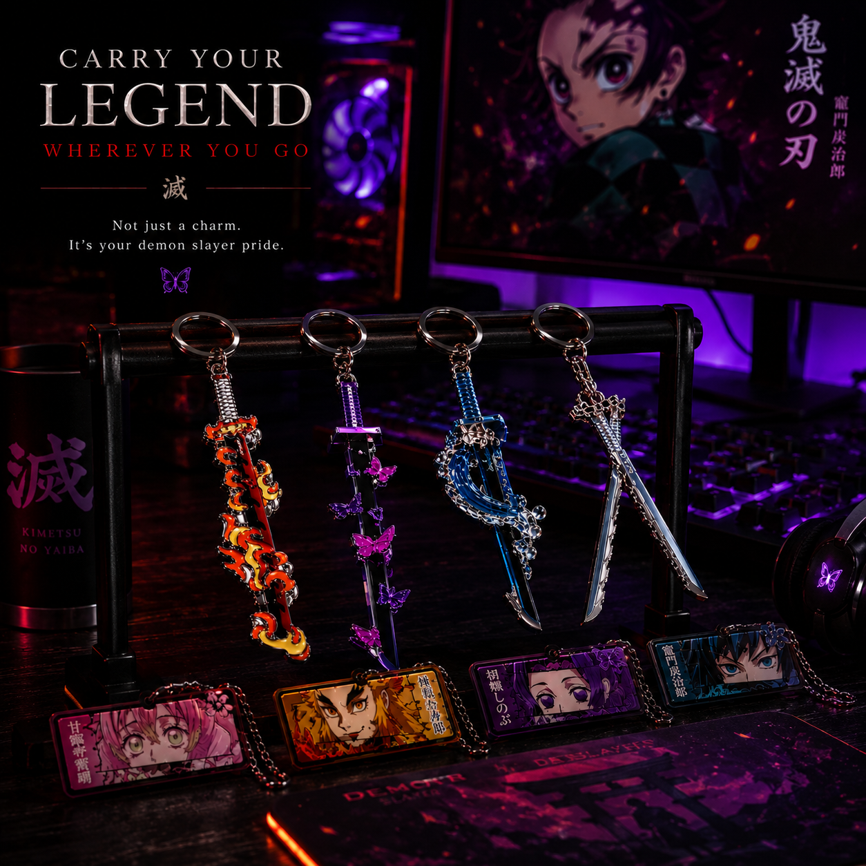 Demon Slayer Charms Collection