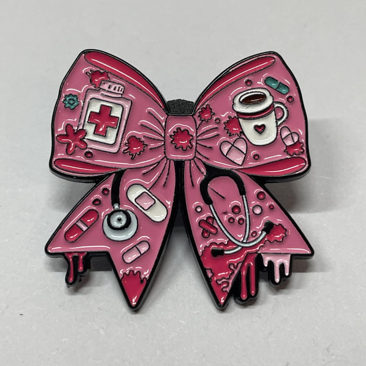 Pin Lazo Sanitario Ilustrado de MedPins