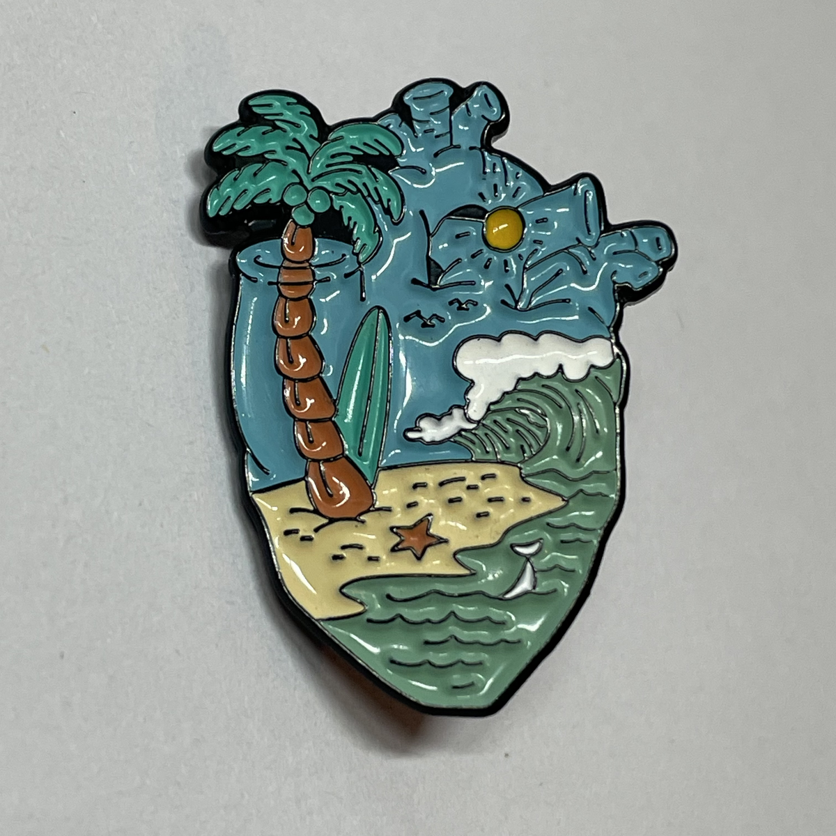 Pin Corazón isla vital de MedPins