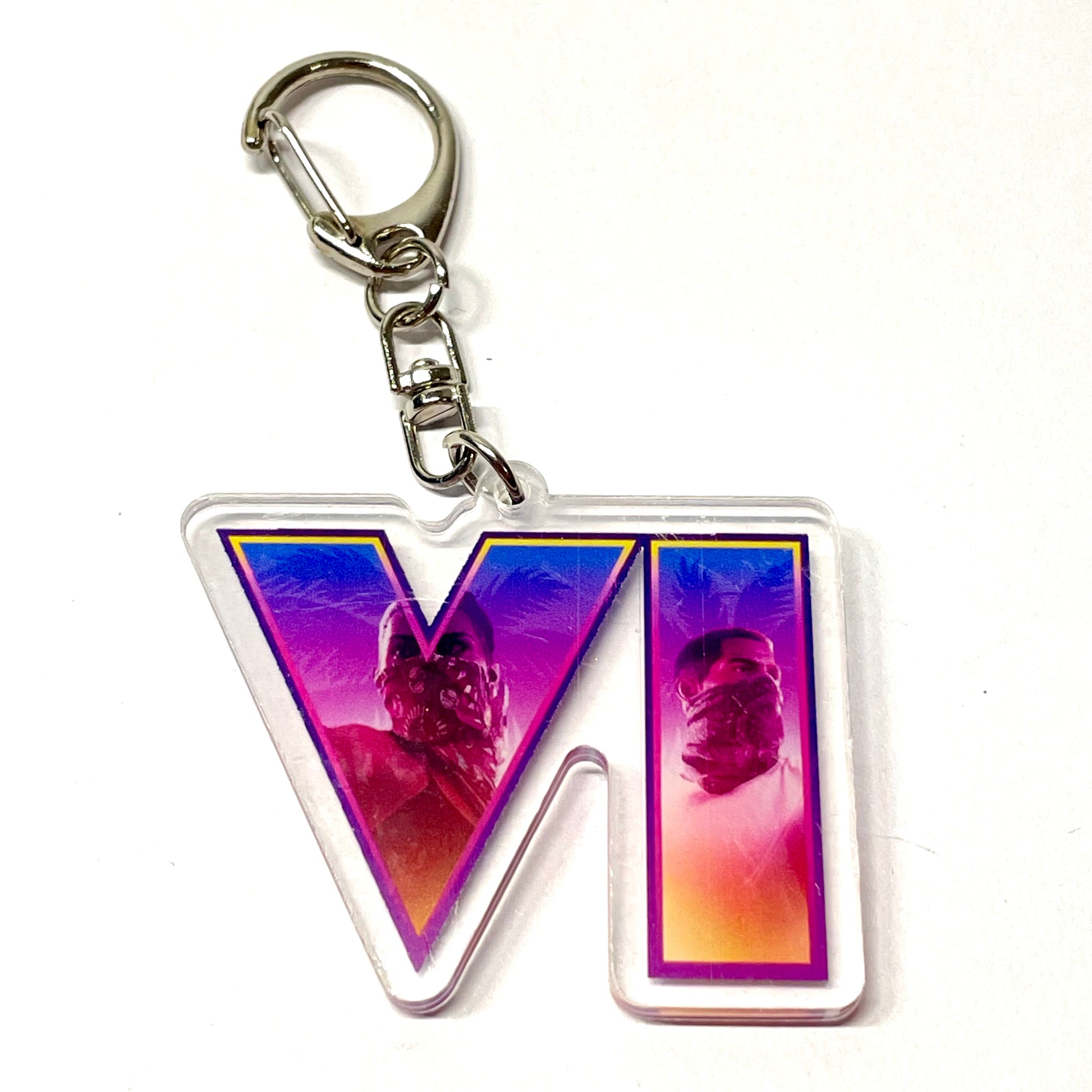 Llavero gamer diseño VI inspirado en GTA VI de Sakura Store