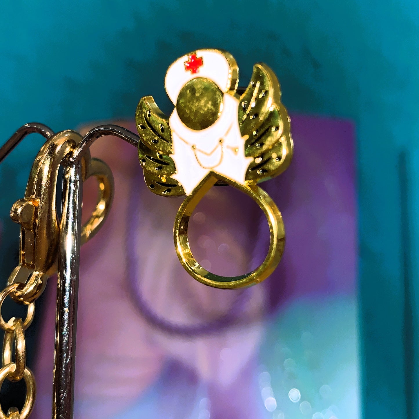 Pack Enfermería “Golden Care™” Edición Limitada 1:1 | Accesorios Anatomía Premium MedPins